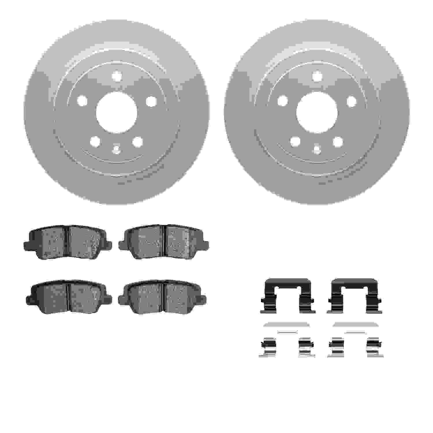 Dynamic Friction Company Disc Brake Kit 4512-46094