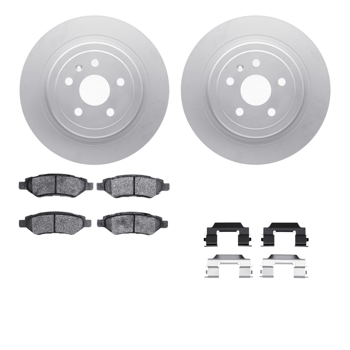 Dynamic Friction Company Disc Brake Kit 4512-46097