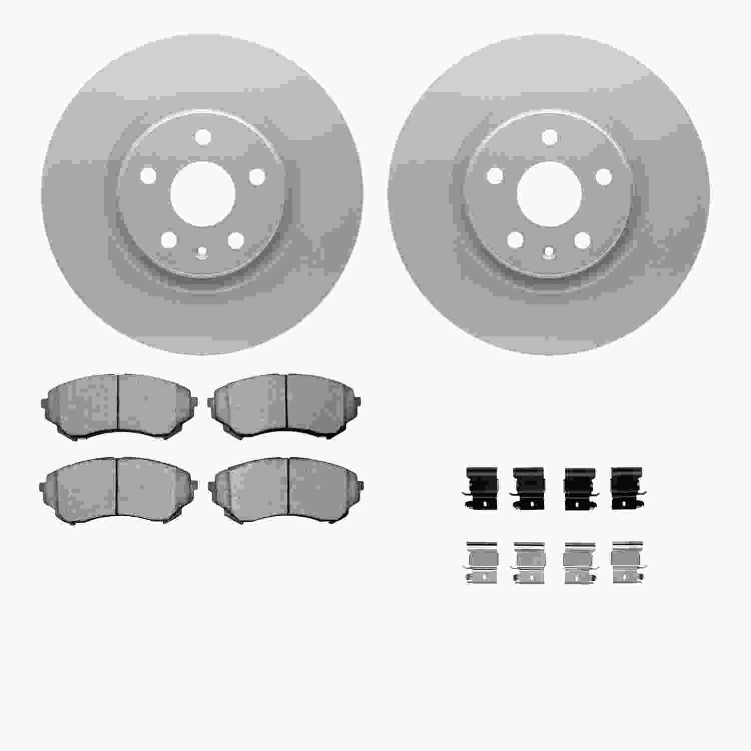 Dynamic Friction Company Disc Brake Kit 4512-46098