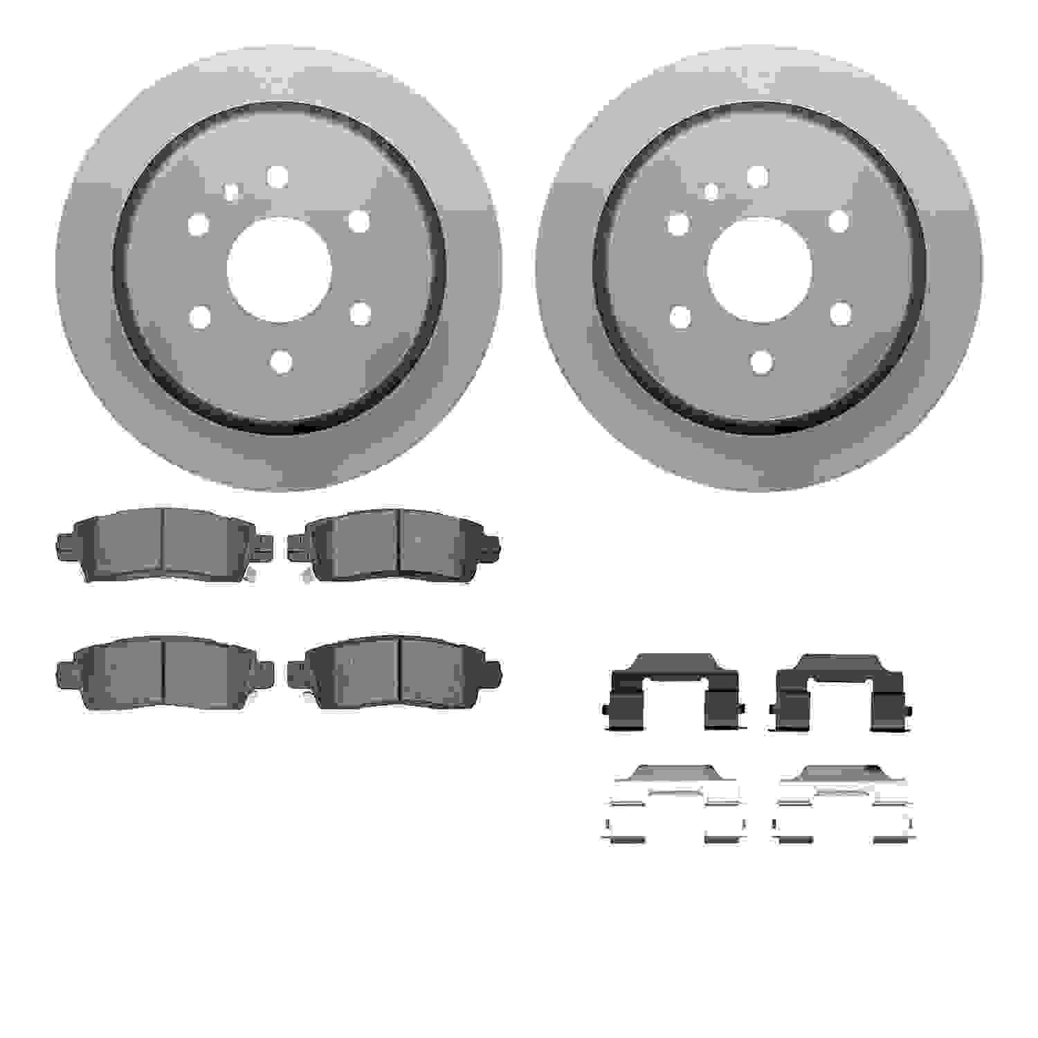 Dynamic Friction Company Disc Brake Kit 4512-46108