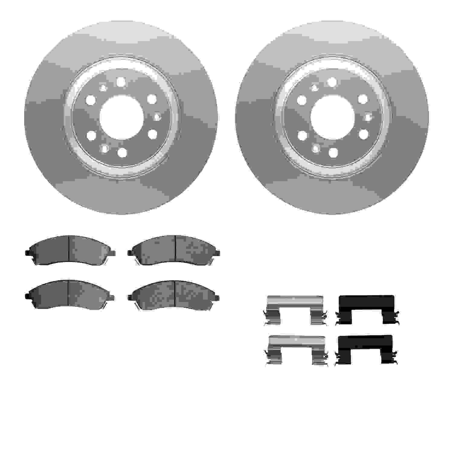 Dynamic Friction Company Disc Brake Kit 4512-46141