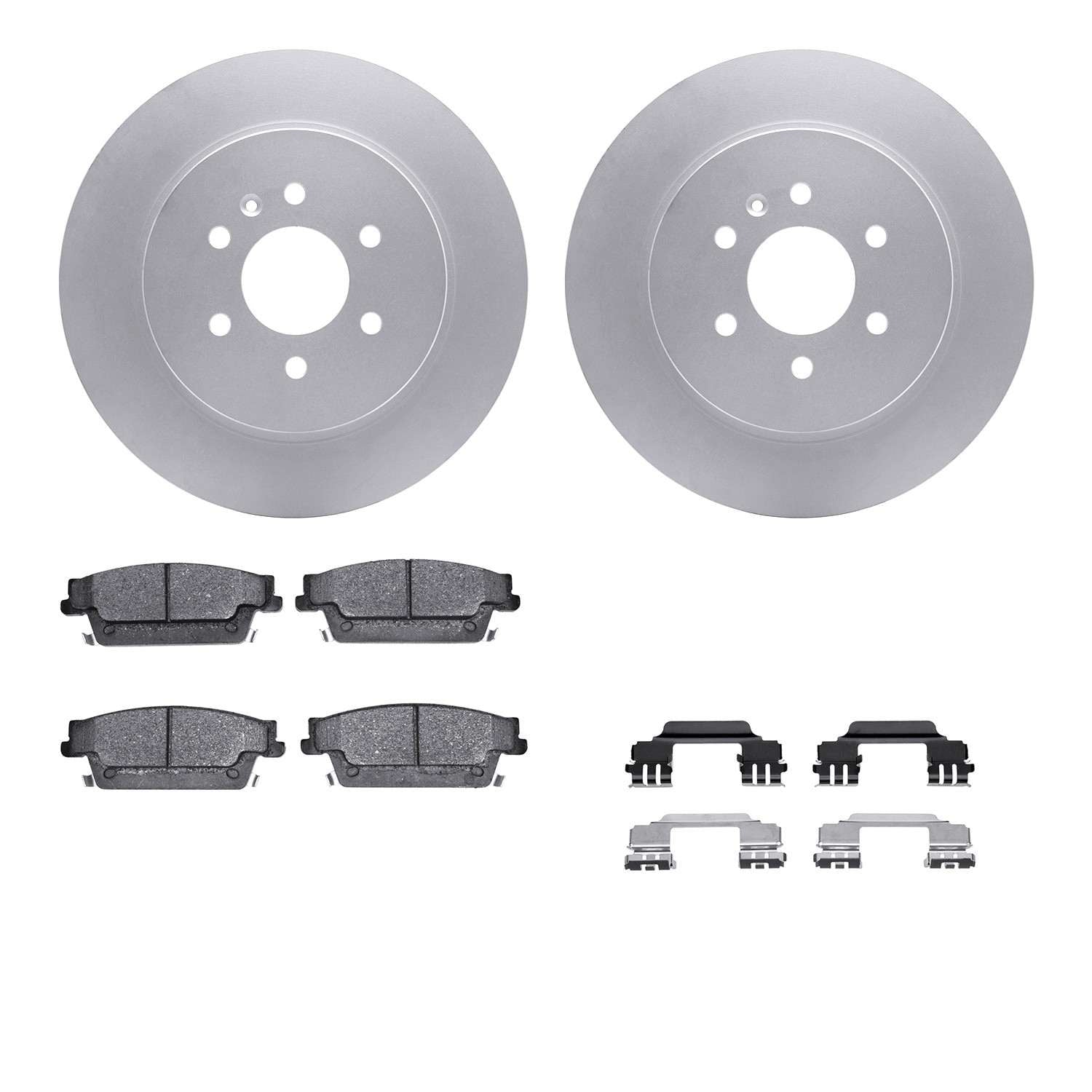 Dynamic Friction Company Disc Brake Kit 4512-46143