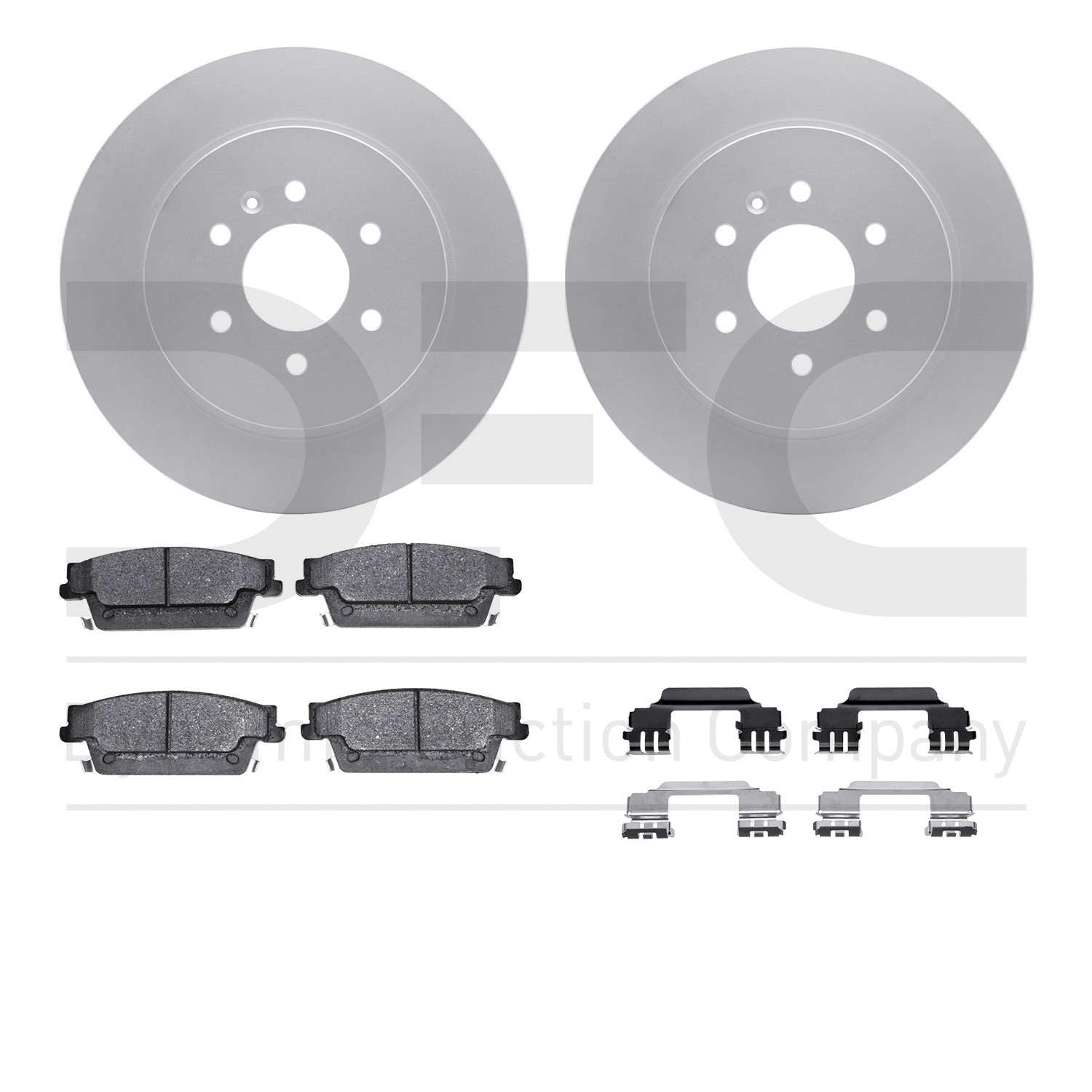 Dynamic Friction Company Disc Brake Kit 4512-46144