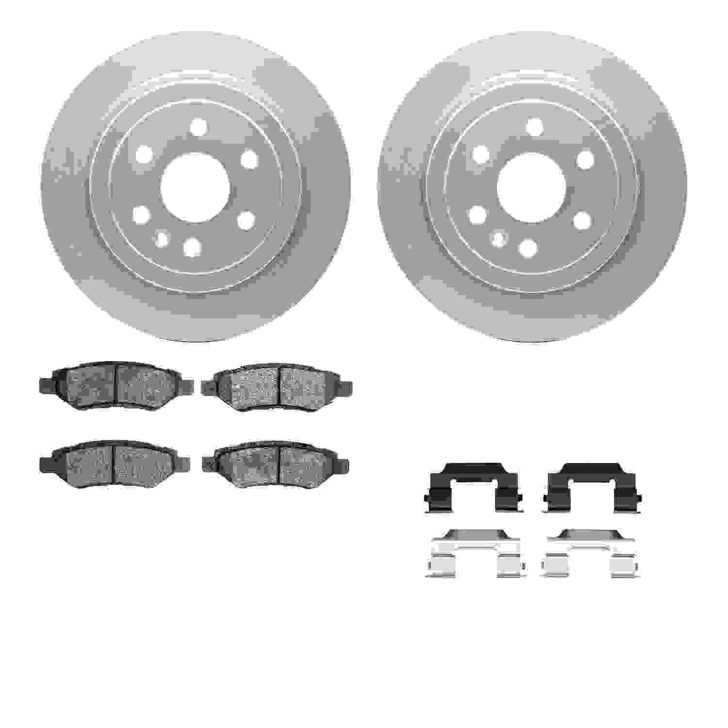 Dynamic Friction Company Disc Brake Kit 4512-46145