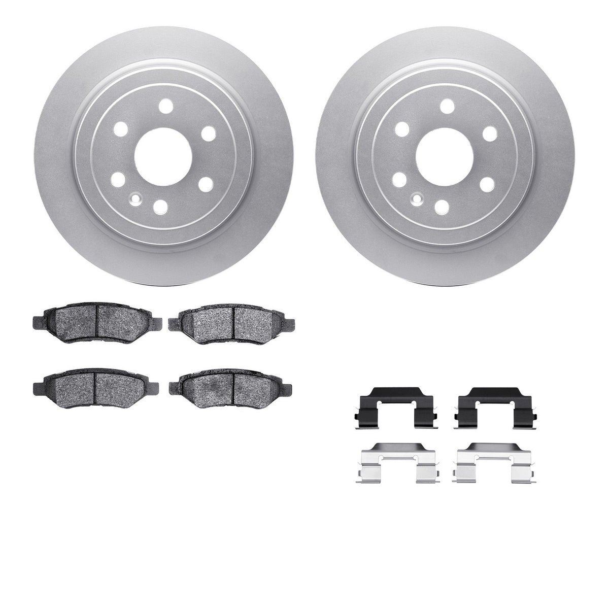 Dynamic Friction Company Disc Brake Kit 4512-46145