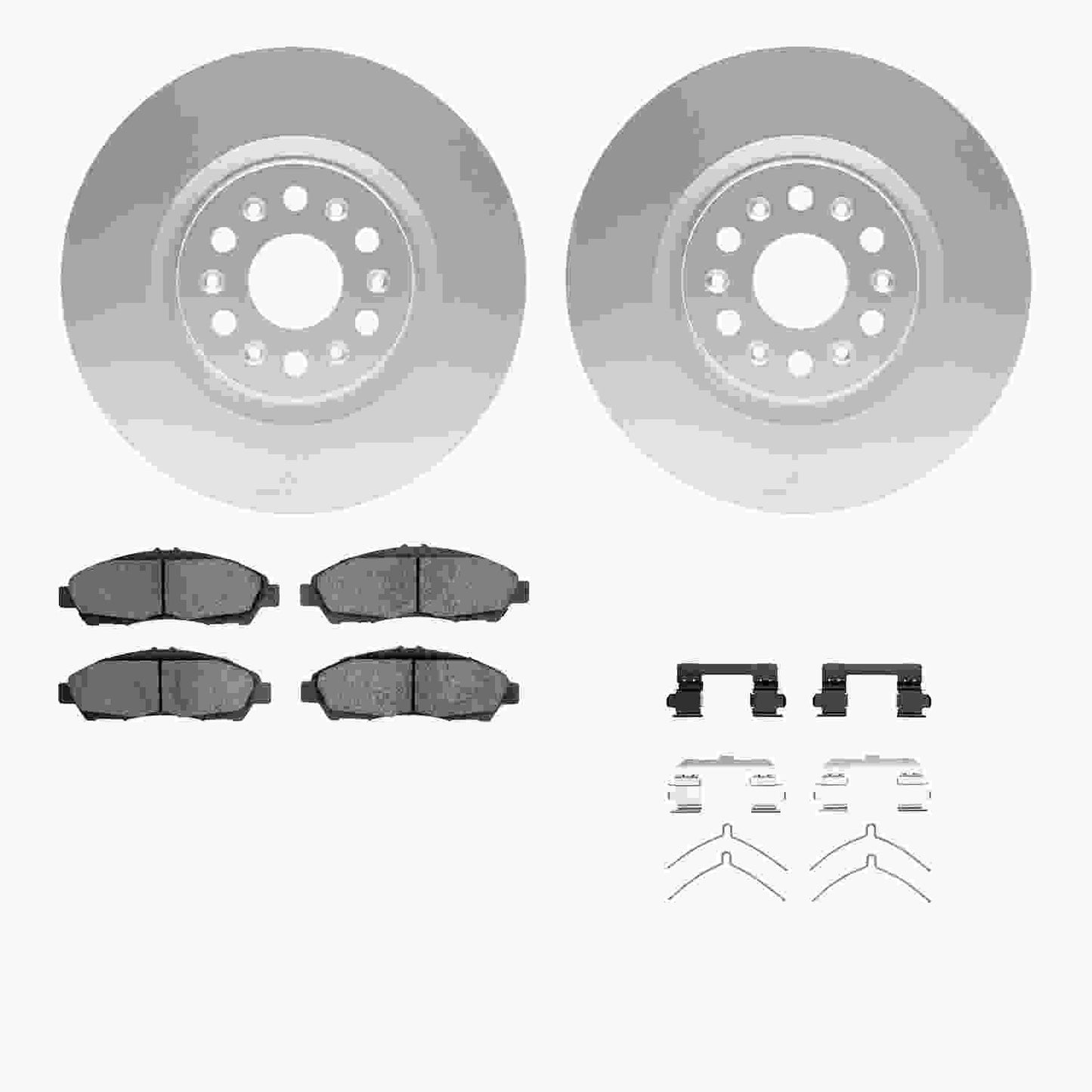 Dynamic Friction Company Disc Brake Kit 4512-46148