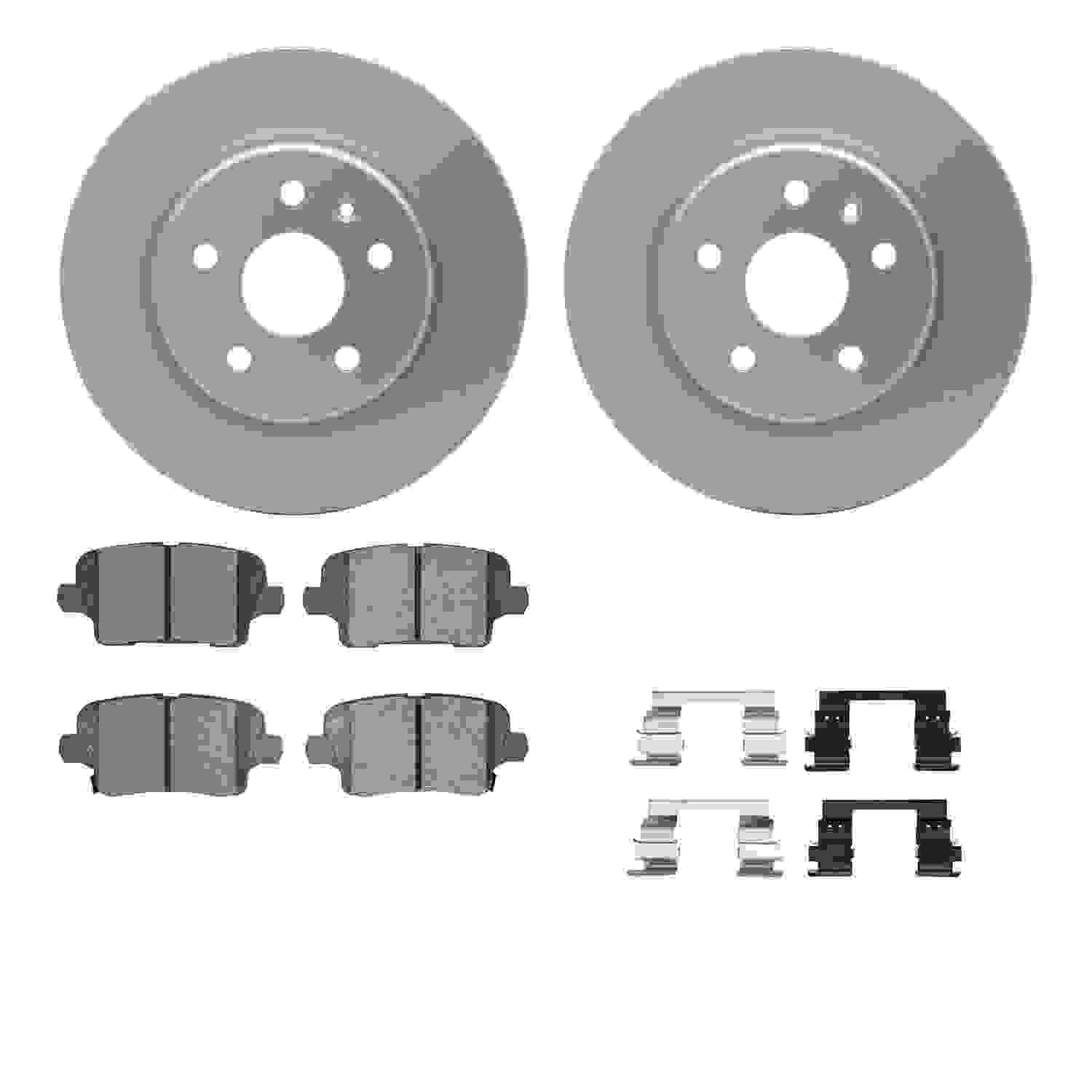 Dynamic Friction Company Disc Brake Kit 4512-46153