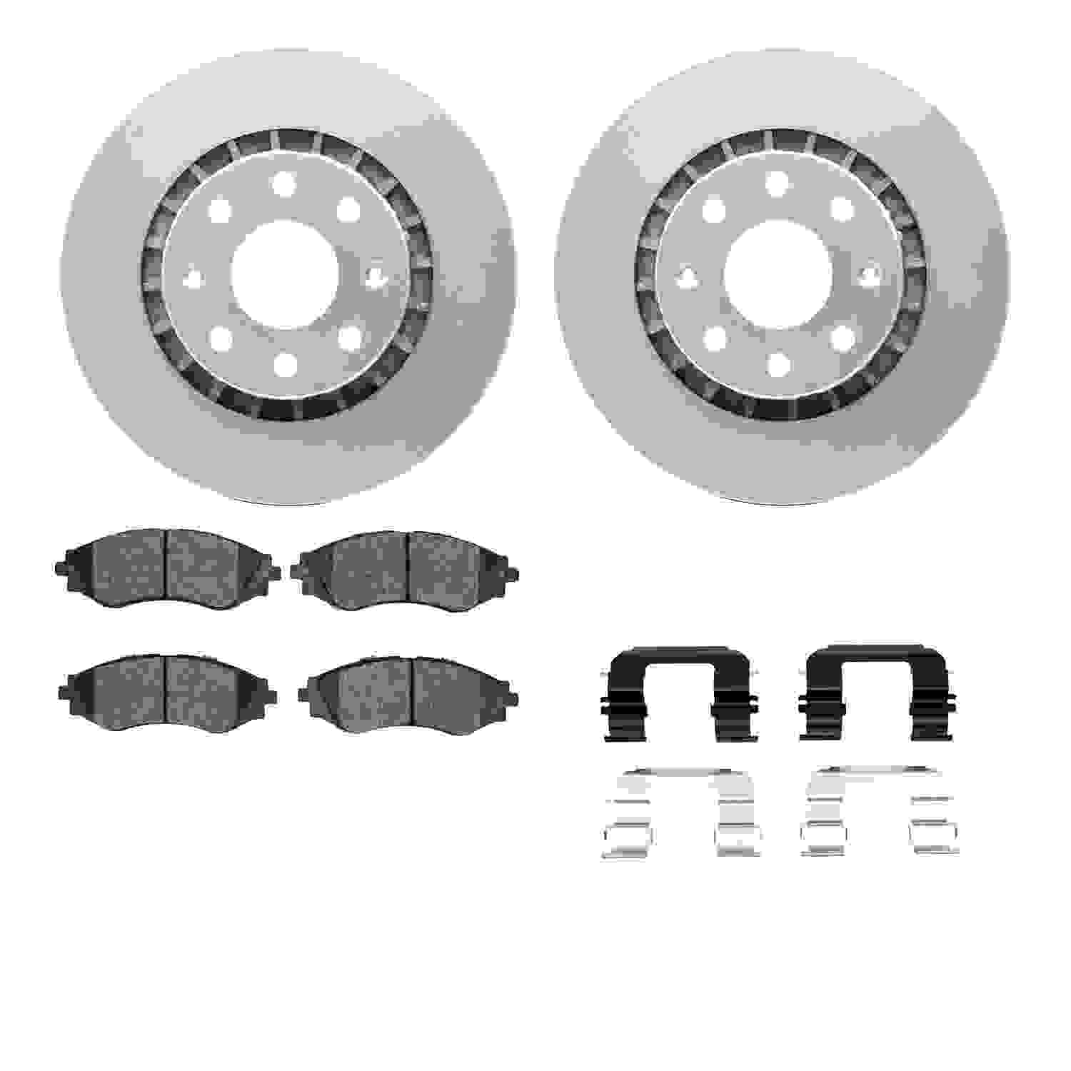 Dynamic Friction Company Disc Brake Kit 4512-47059