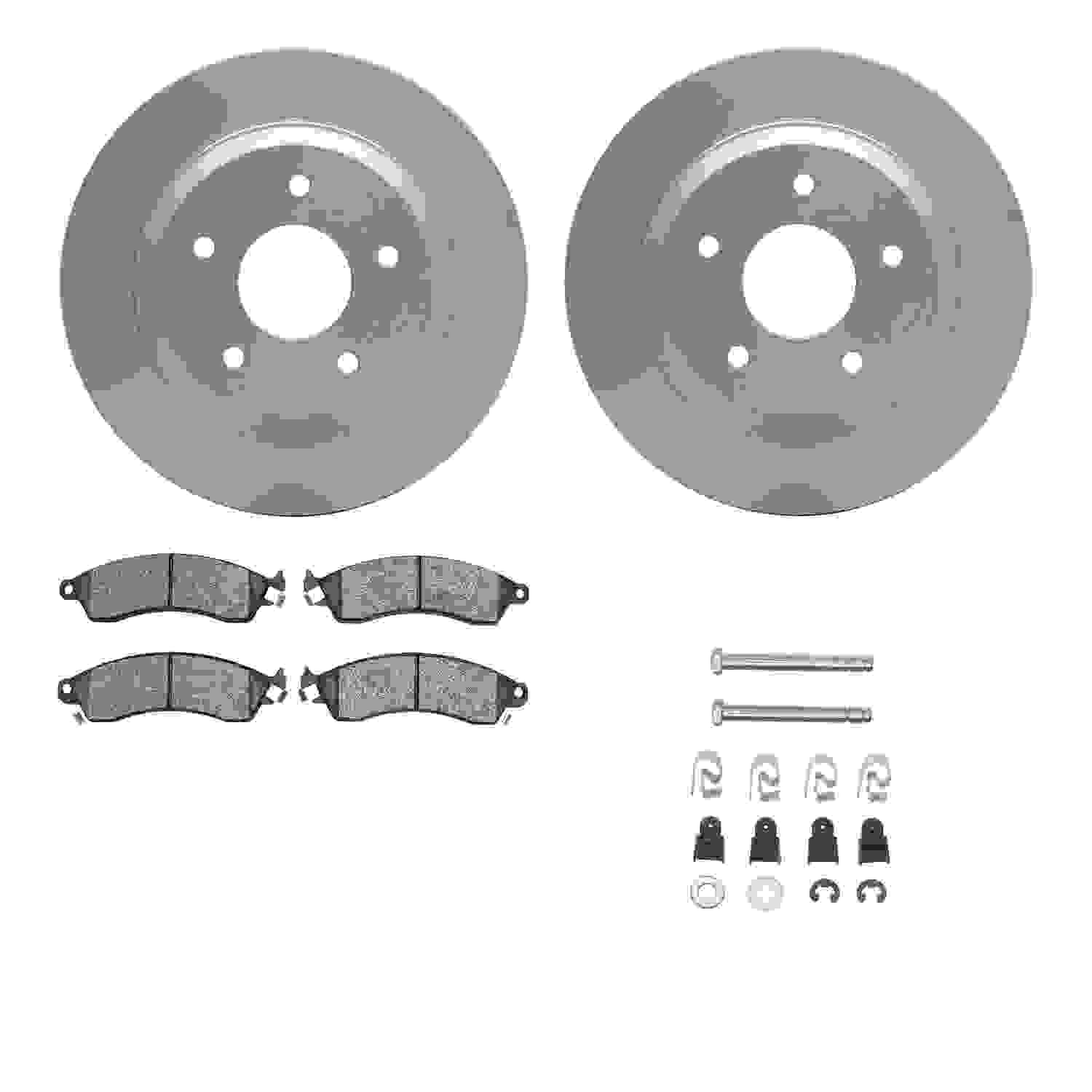 Dynamic Friction Company Disc Brake Kit 4512-47065