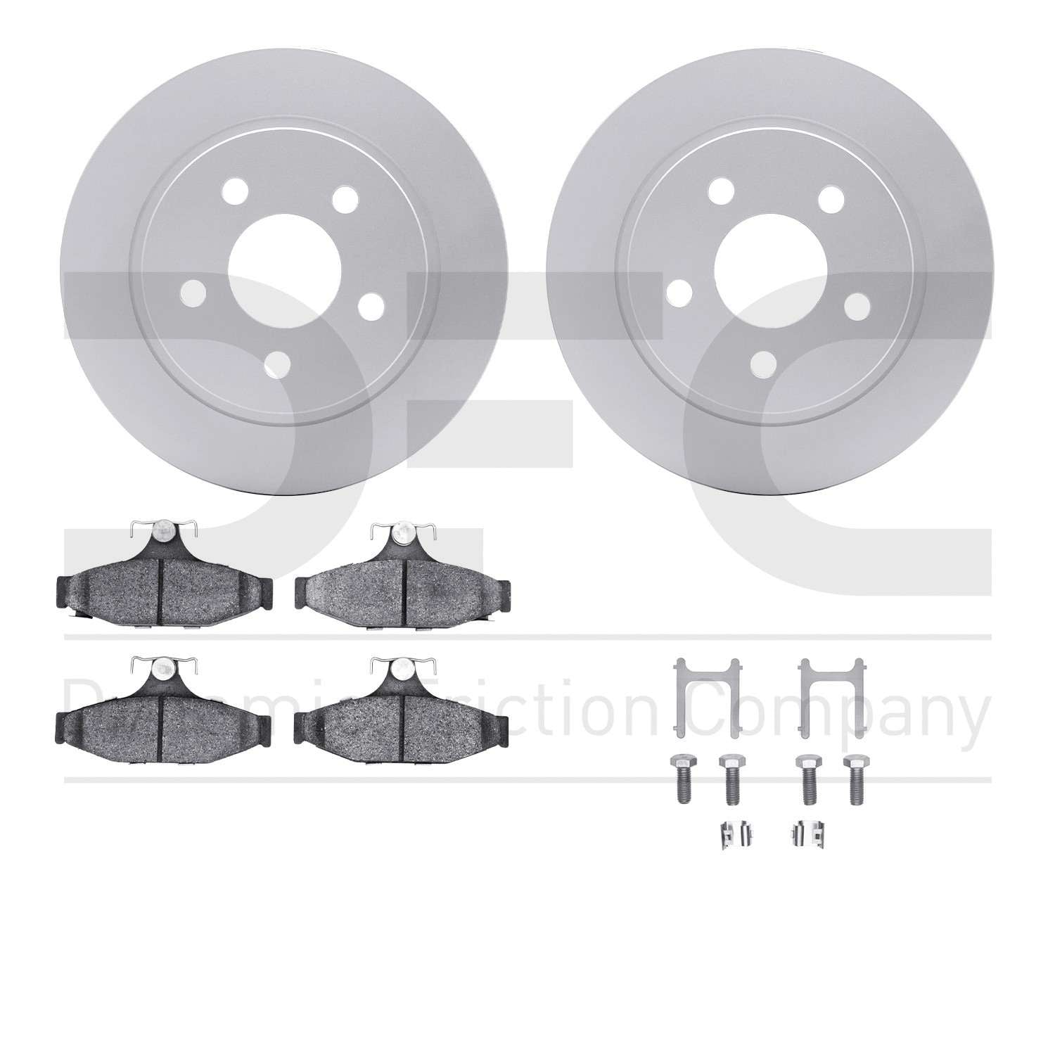 Dynamic Friction Company Disc Brake Kit 4512-47067