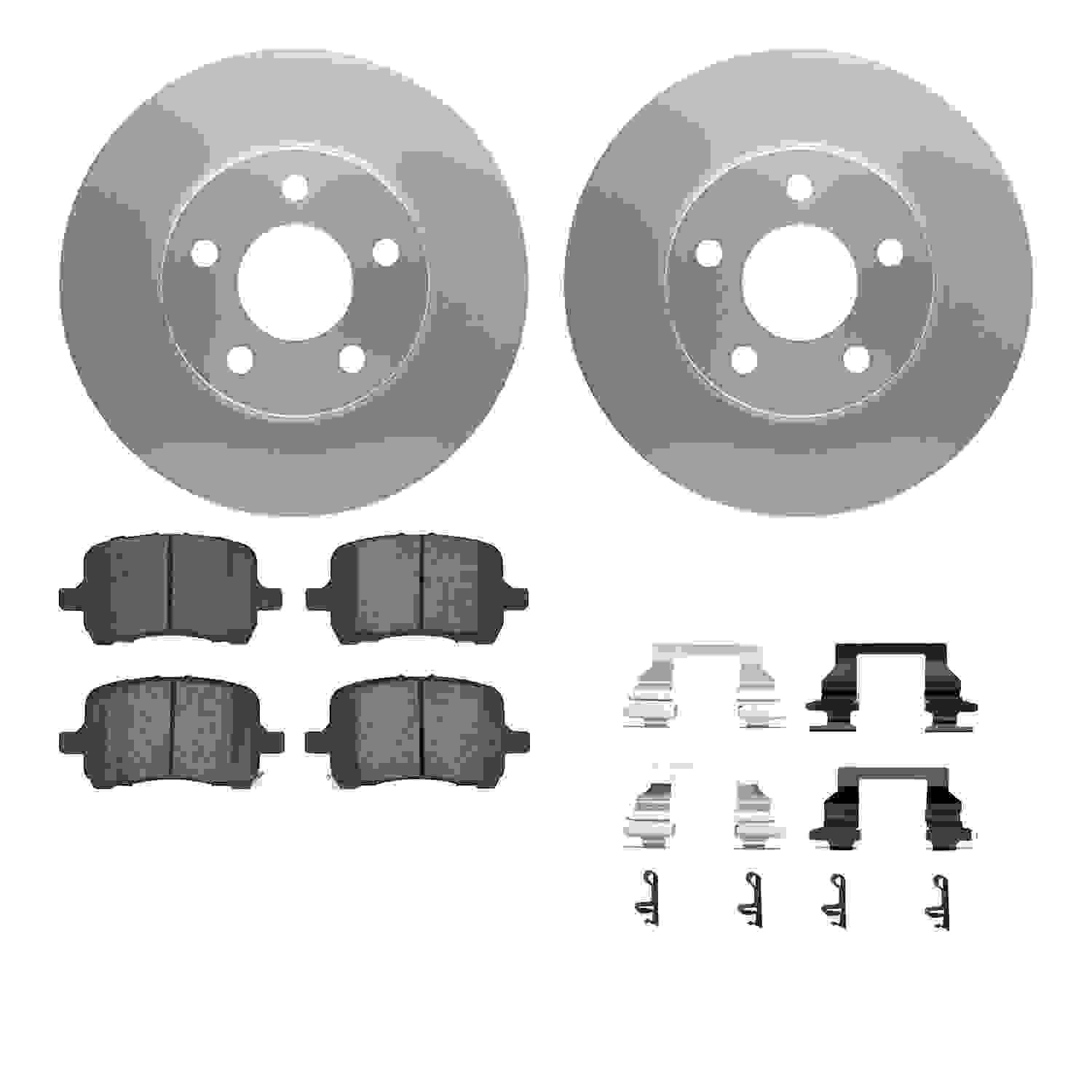 Dynamic Friction Company Disc Brake Kit 4512-47073