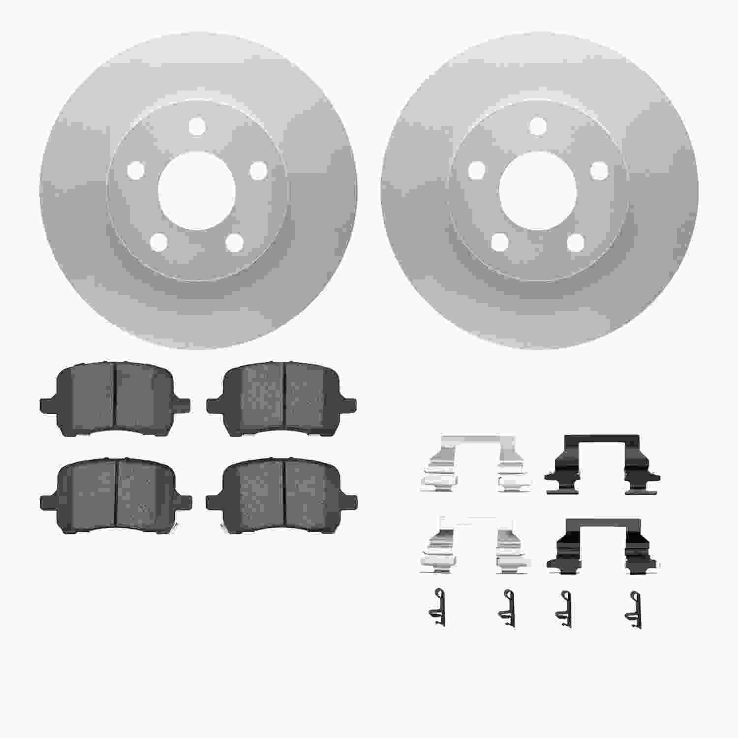 Dynamic Friction Company Disc Brake Kit 4512-47076