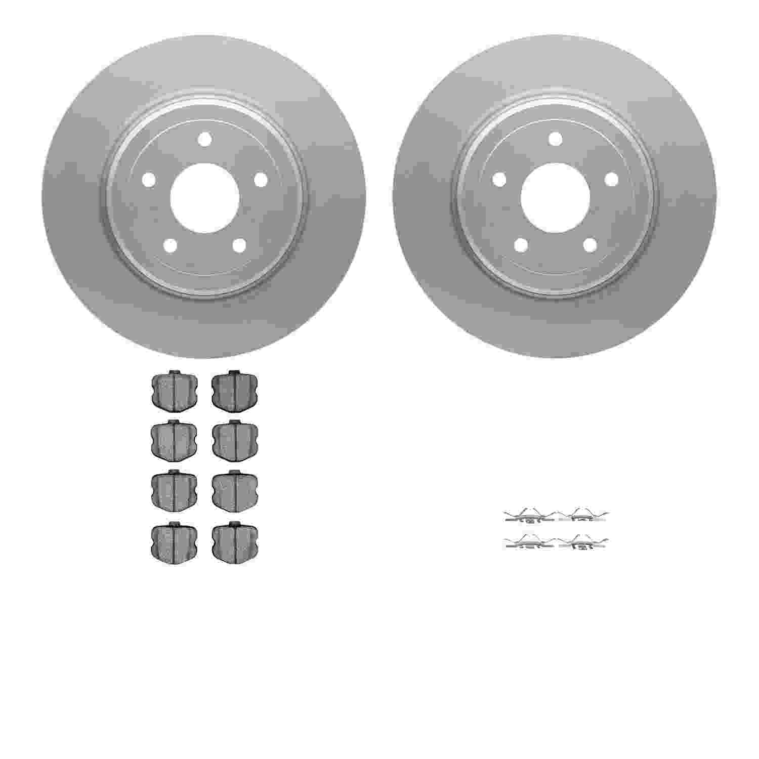 Dynamic Friction Company Disc Brake Kit 4512-47079