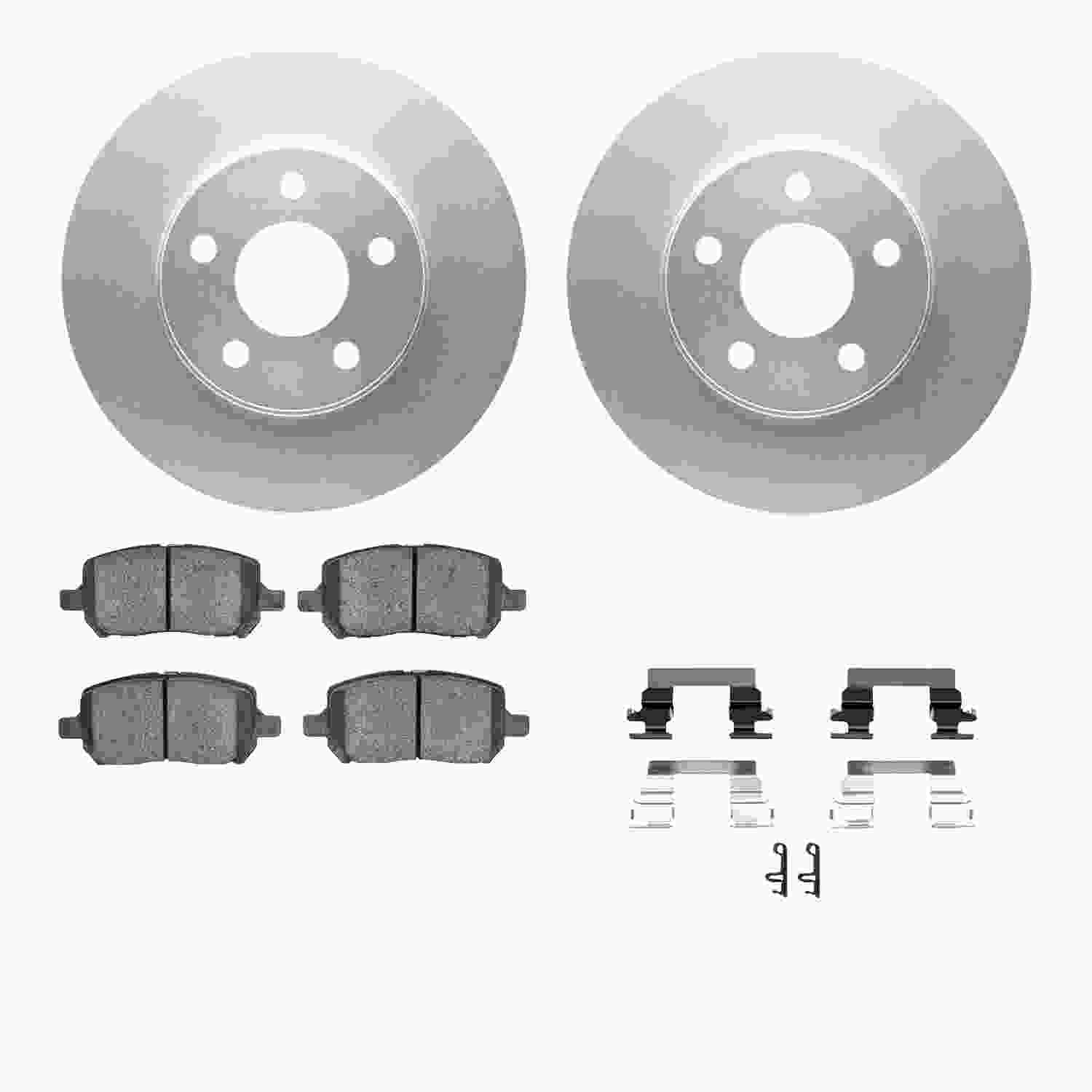 Dynamic Friction Company Disc Brake Kit 4512-47080