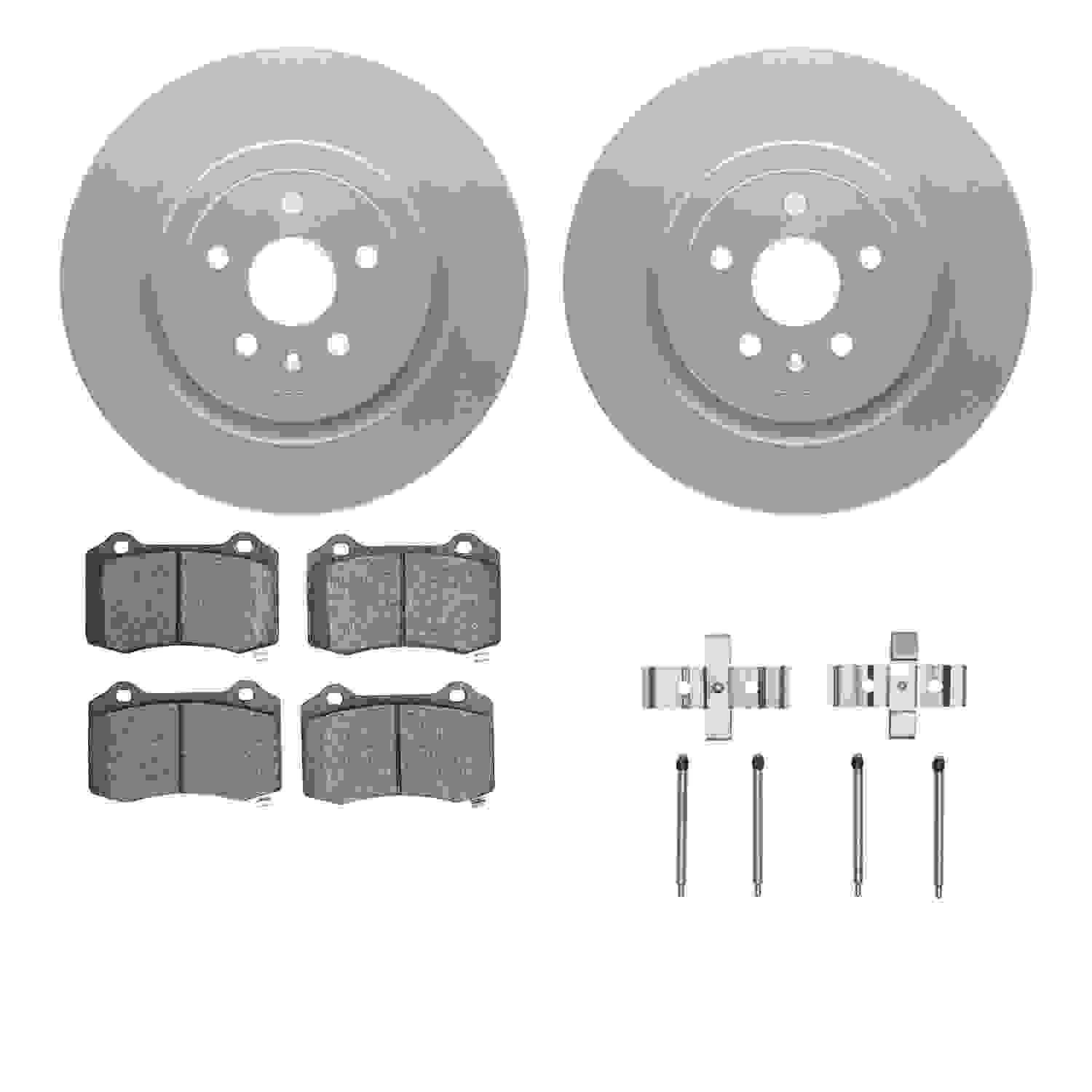 Dynamic Friction Company Disc Brake Kit 4512-47087