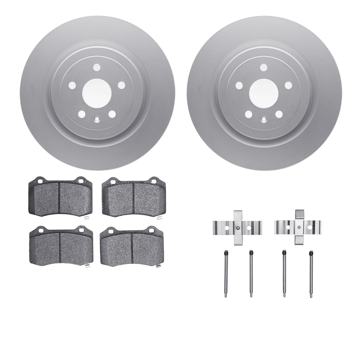 Dynamic Friction Company Disc Brake Kit 4512-47087