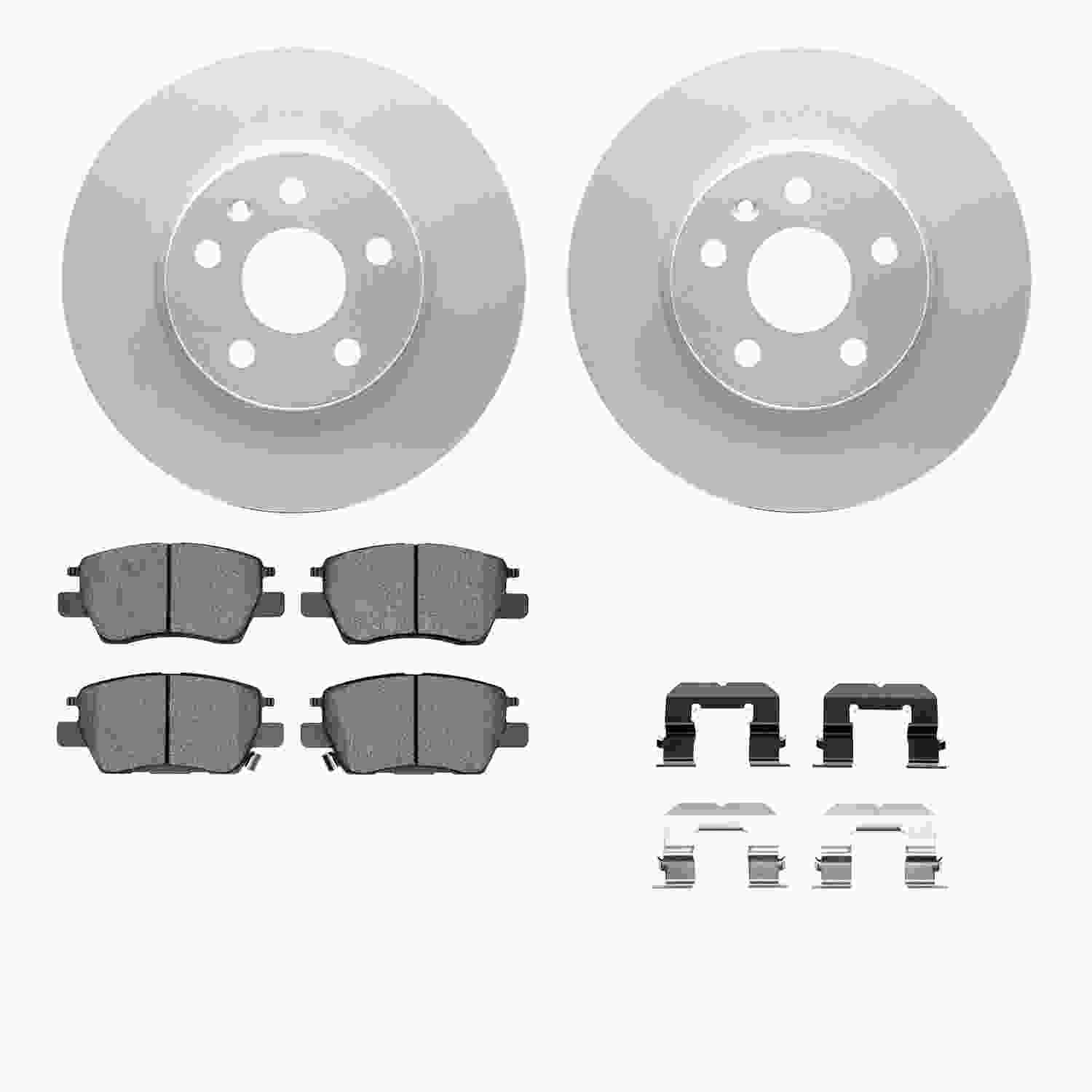 Dynamic Friction Company Disc Brake Kit 4512-47090