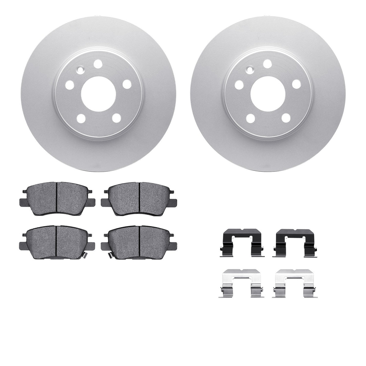Dynamic Friction Company Disc Brake Kit 4512-47090
