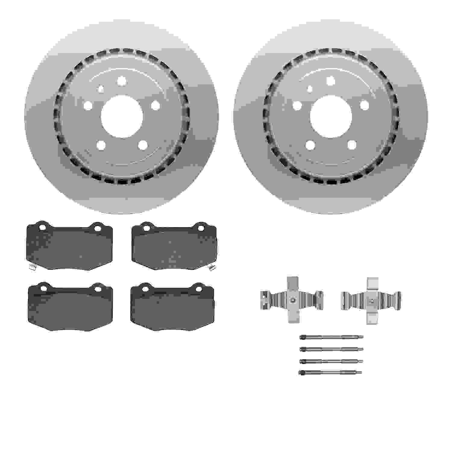 Dynamic Friction Company Disc Brake Kit 4512-47093