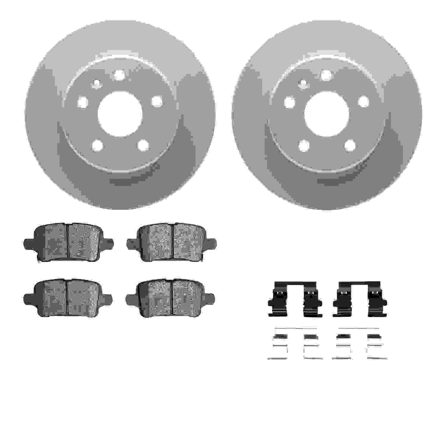 Dynamic Friction Company Disc Brake Kit 4512-47100