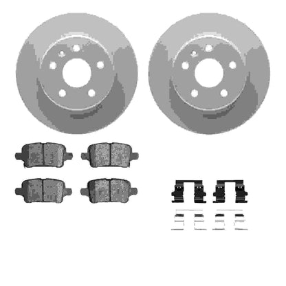 Dynamic Friction Company Disc Brake Kit 4512-47100
