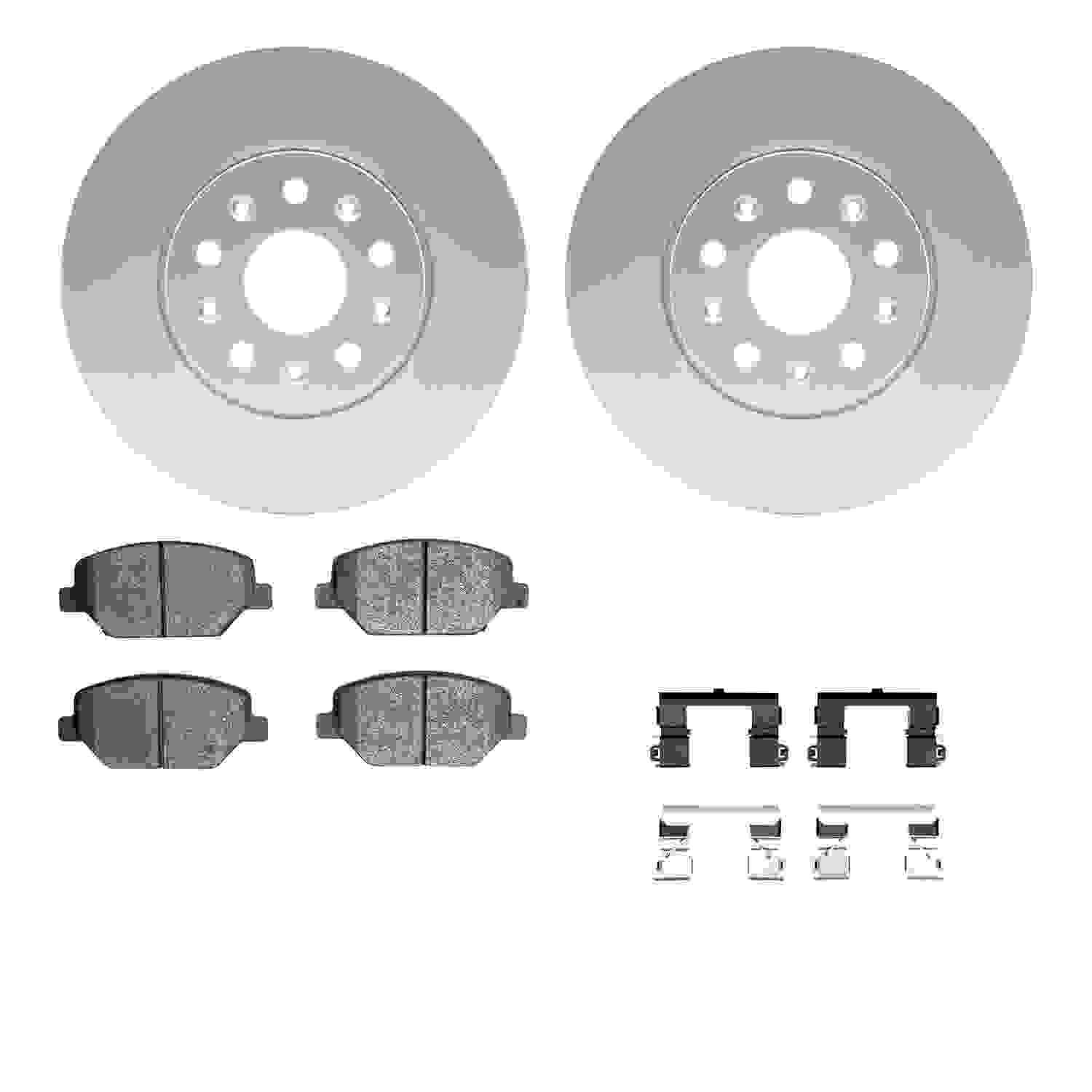 Dynamic Friction Company Disc Brake Kit 4512-47101