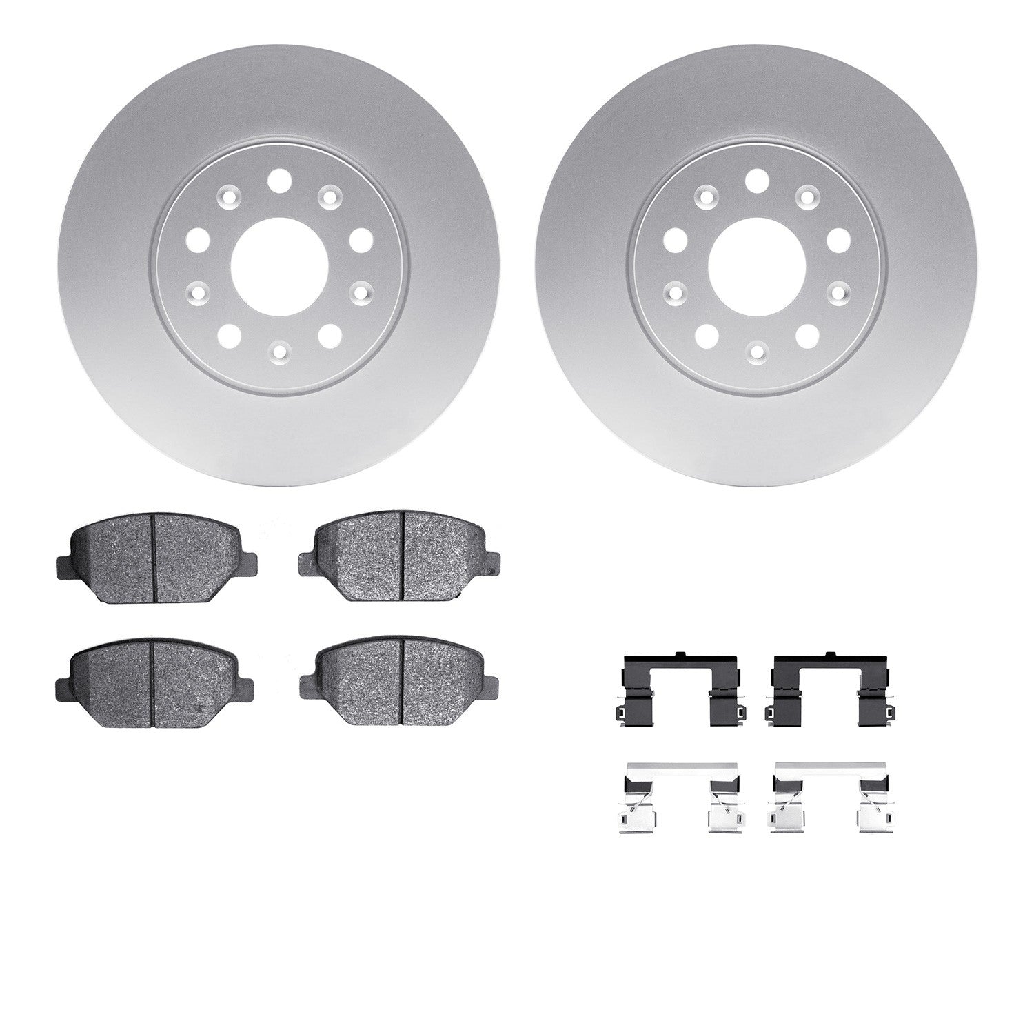 Dynamic Friction Company Disc Brake Kit 4512-47101