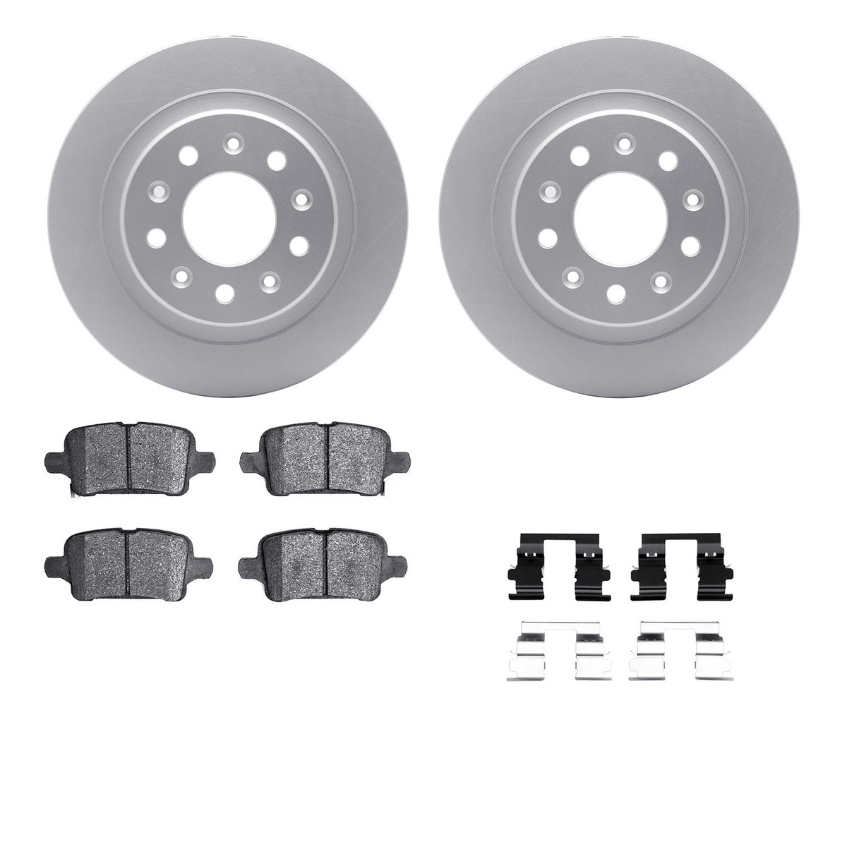 Dynamic Friction Company Disc Brake Kit 4512-47120