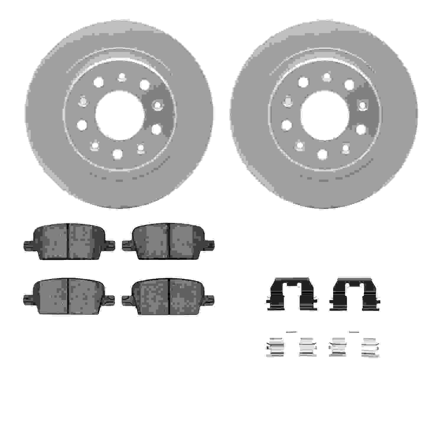 Dynamic Friction Company Disc Brake Kit 4512-47121