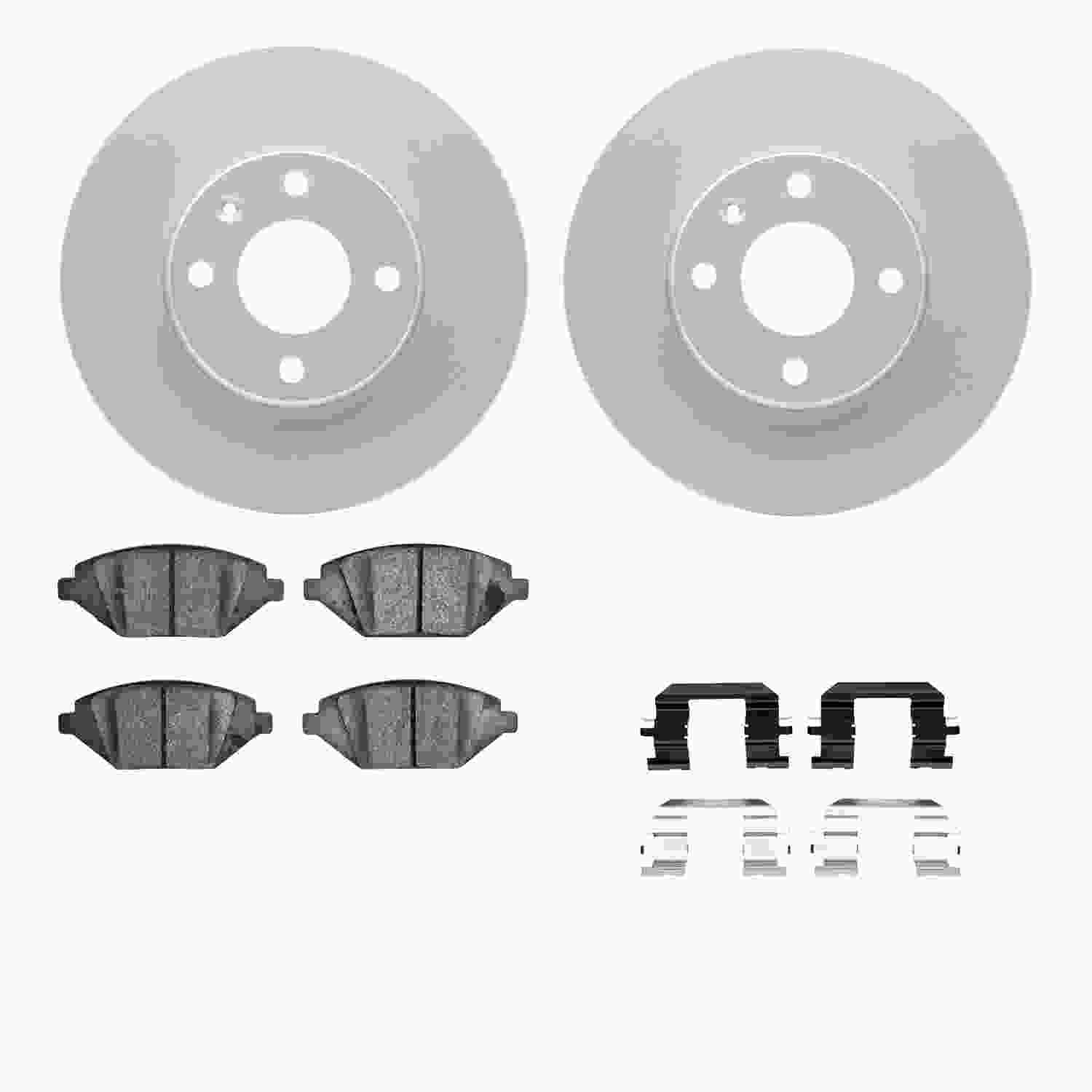 Dynamic Friction Company Disc Brake Kit 4512-47123