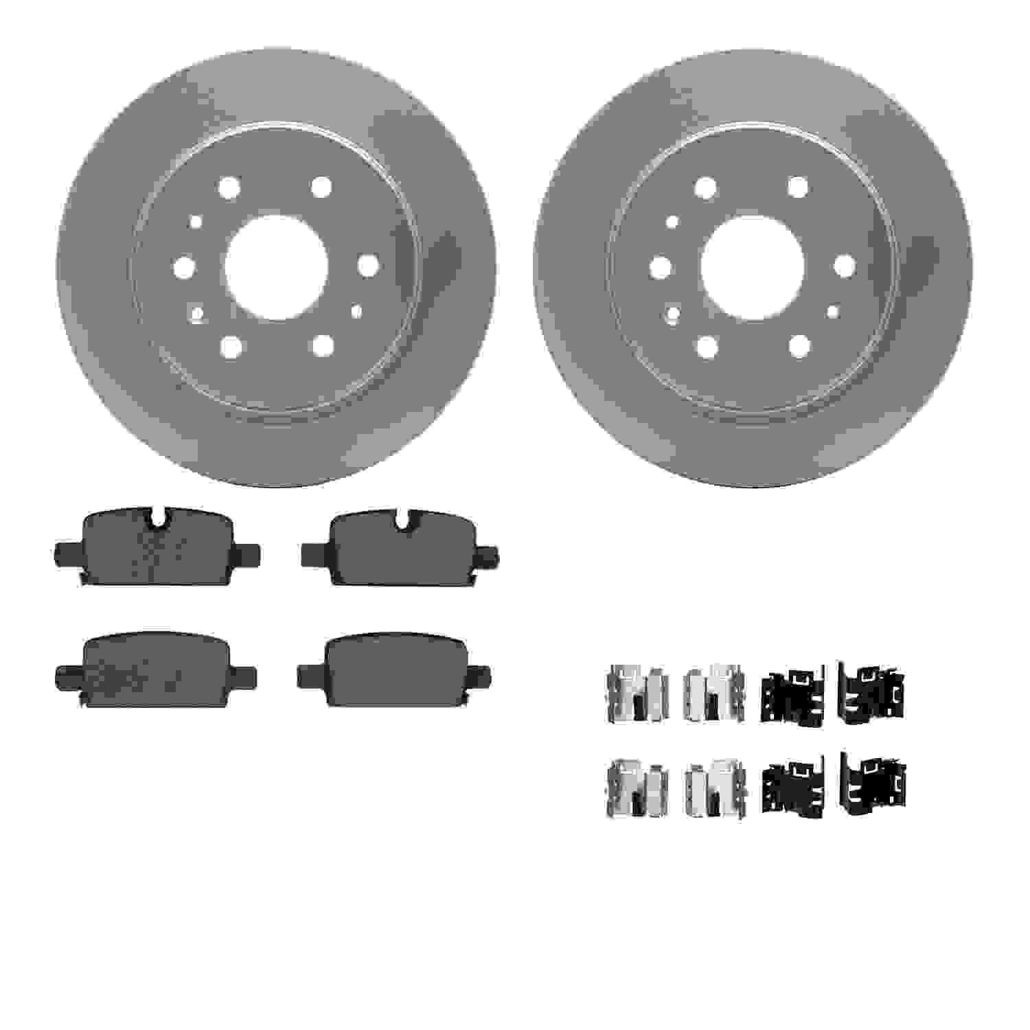 Dynamic Friction Company Disc Brake Kit 4512-47126