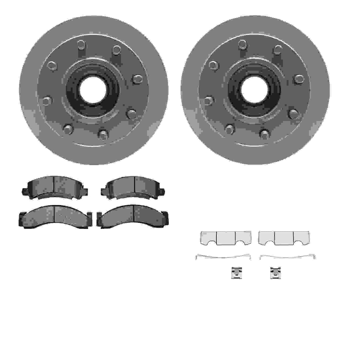 Dynamic Friction Company Disc Brake Kit 4512-48076