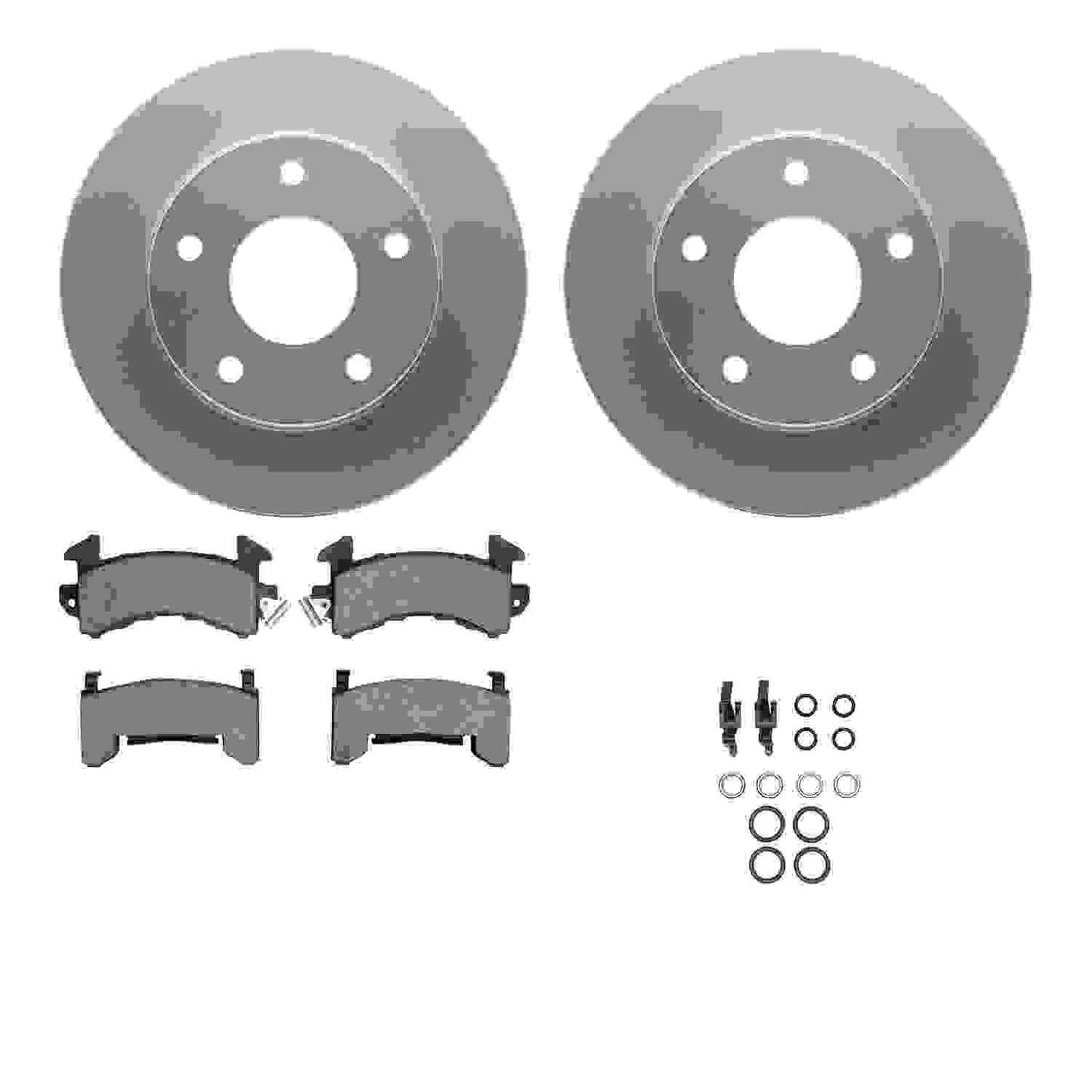 Dynamic Friction Company Disc Brake Kit 4512-48080