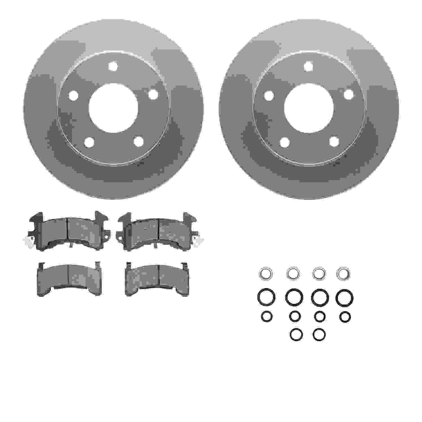 Dynamic Friction Company Disc Brake Kit 4512-48082