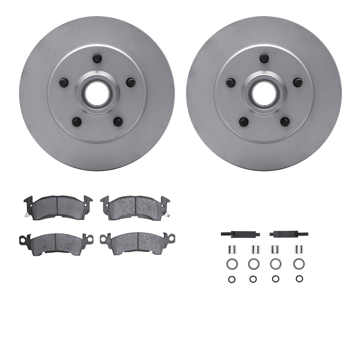 Dynamic Friction Company Disc Brake Kit 4512-48086