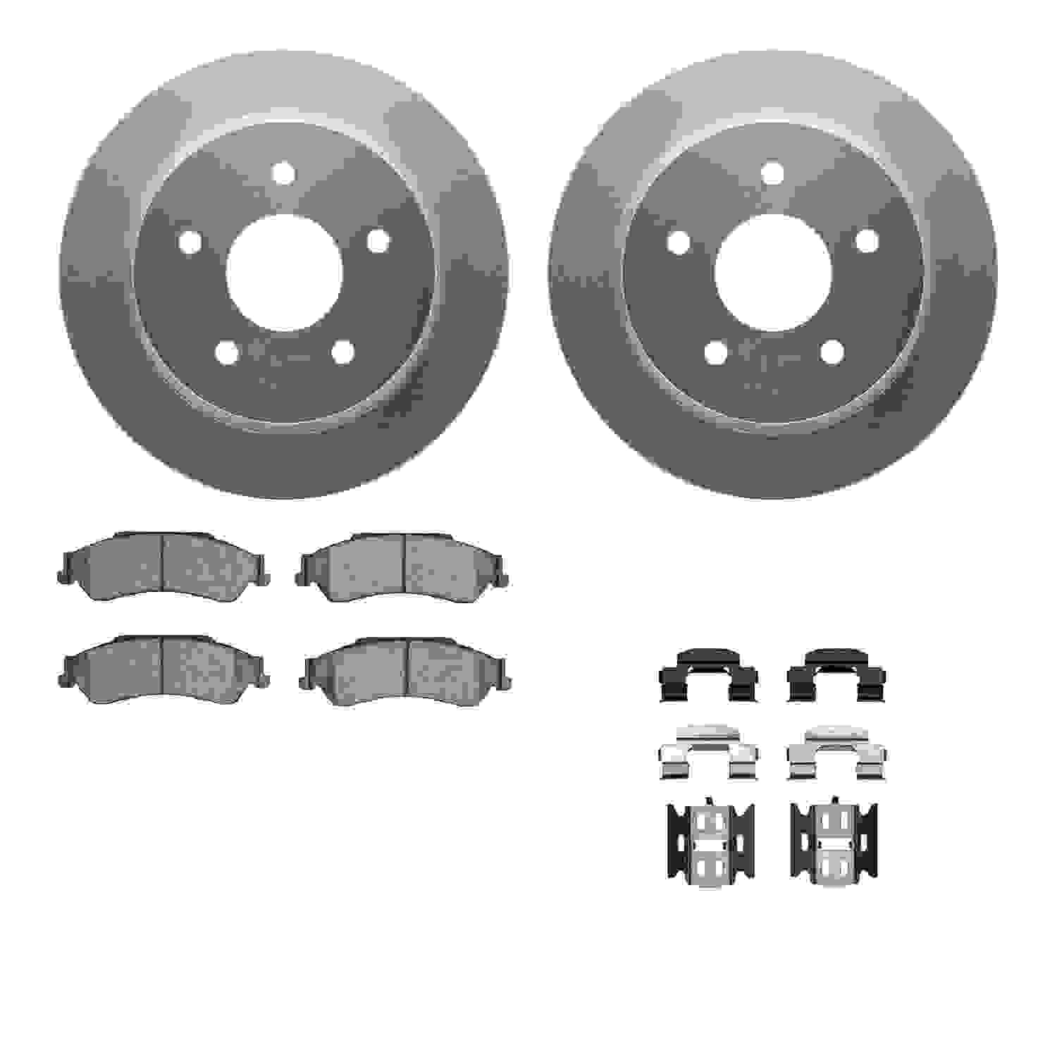 Dynamic Friction Company Disc Brake Kit 4512-48105