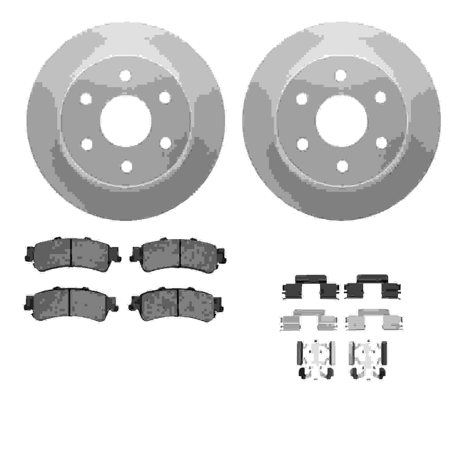 Dynamic Friction Company Disc Brake Kit 4512-48108