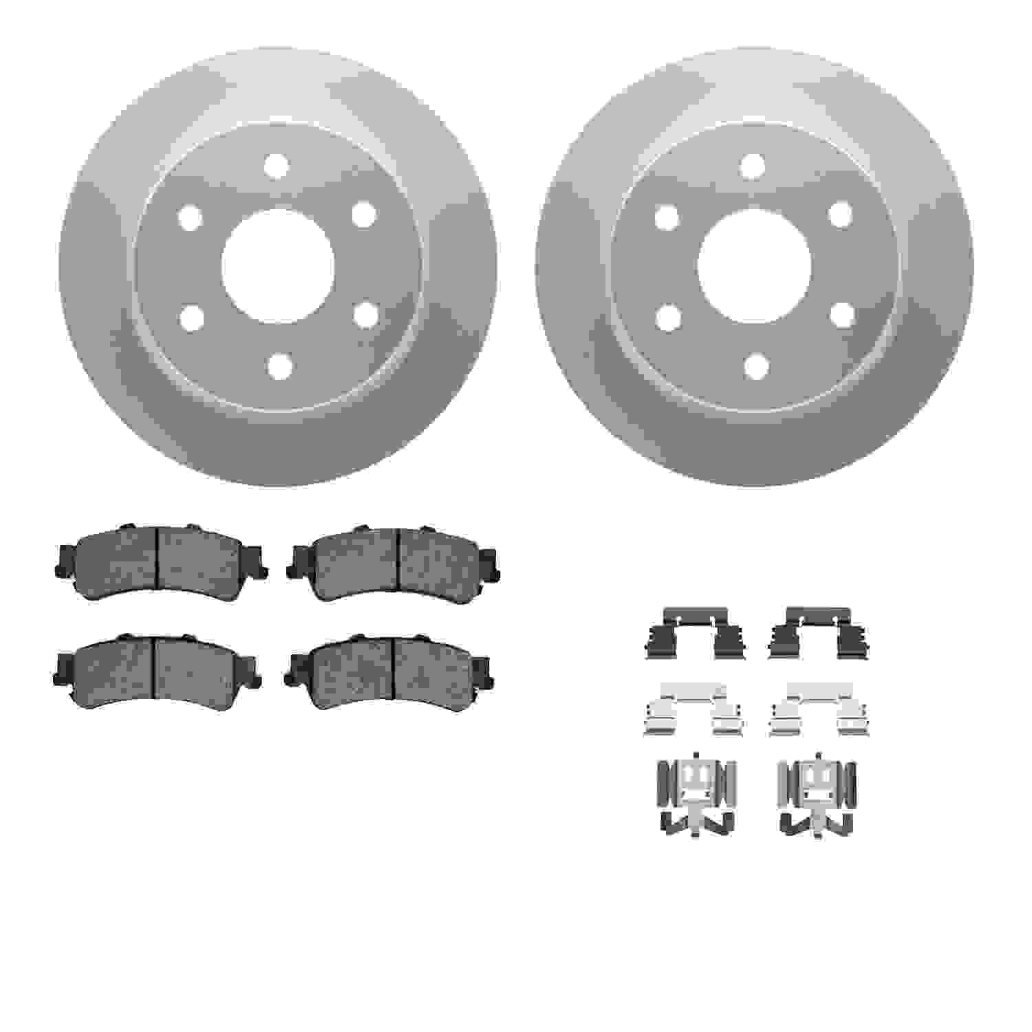 Dynamic Friction Company Disc Brake Kit 4512-48109