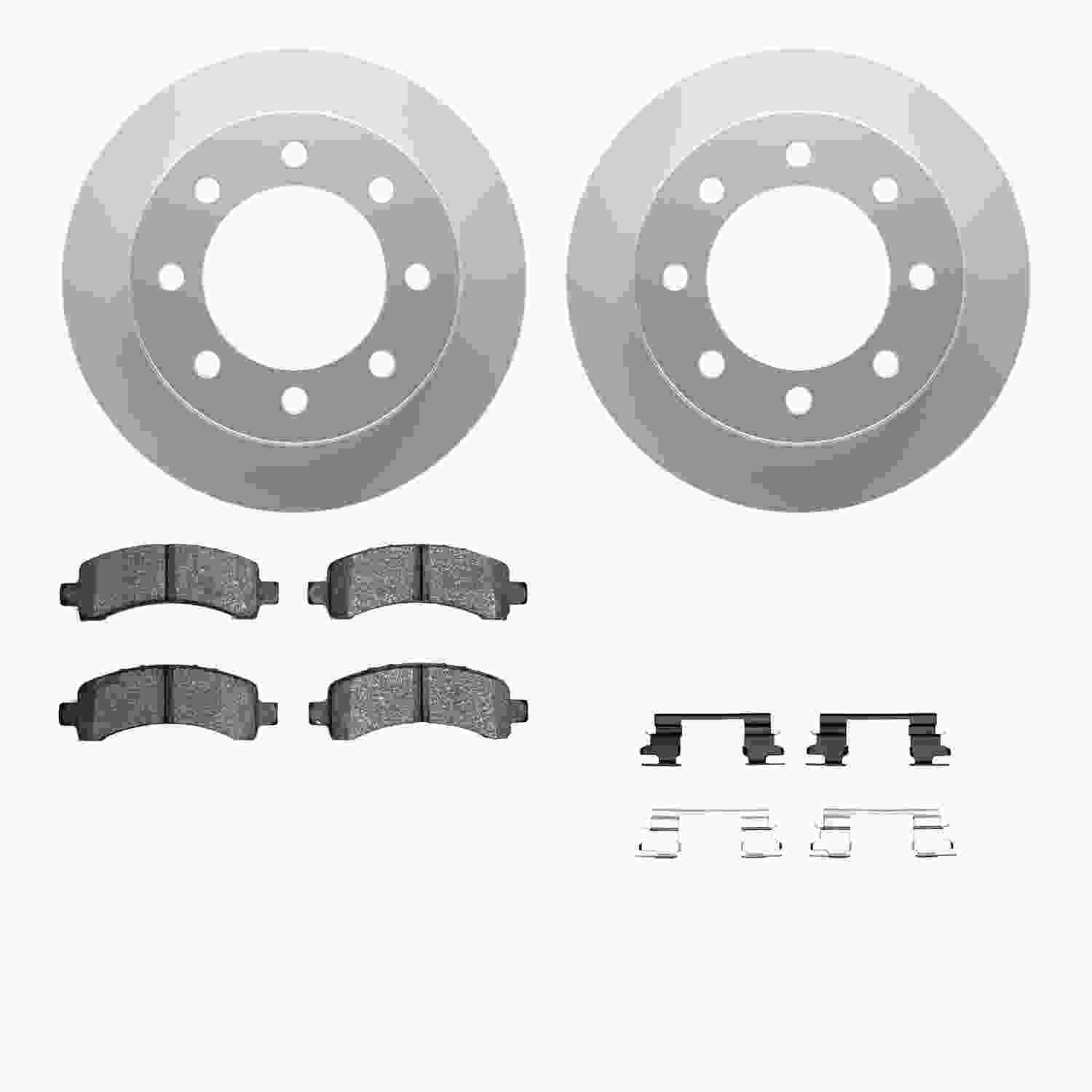 Dynamic Friction Company Disc Brake Kit 4512-48115