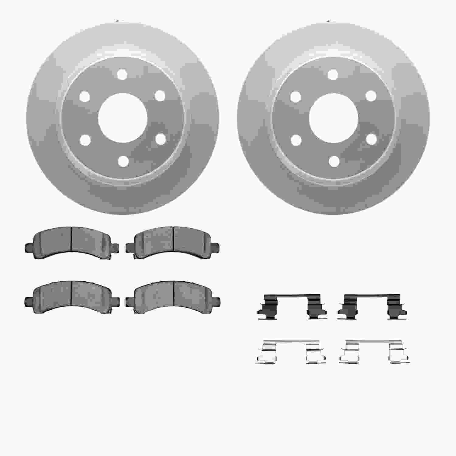 Dynamic Friction Company Disc Brake Kit 4512-48117