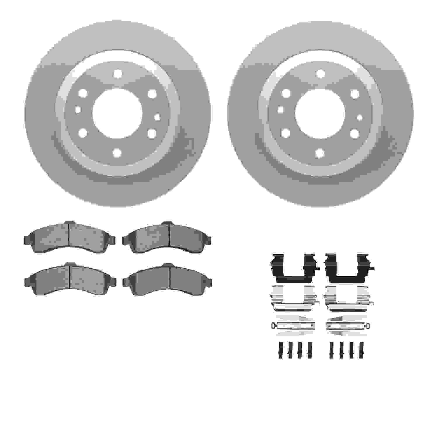 Dynamic Friction Company Disc Brake Kit 4512-48120