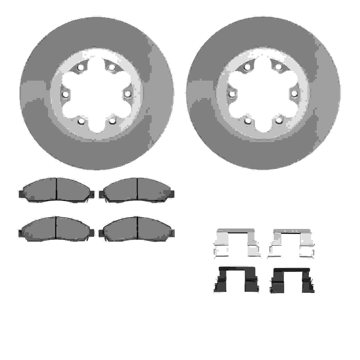 Dynamic Friction Company Disc Brake Kit 4512-48125