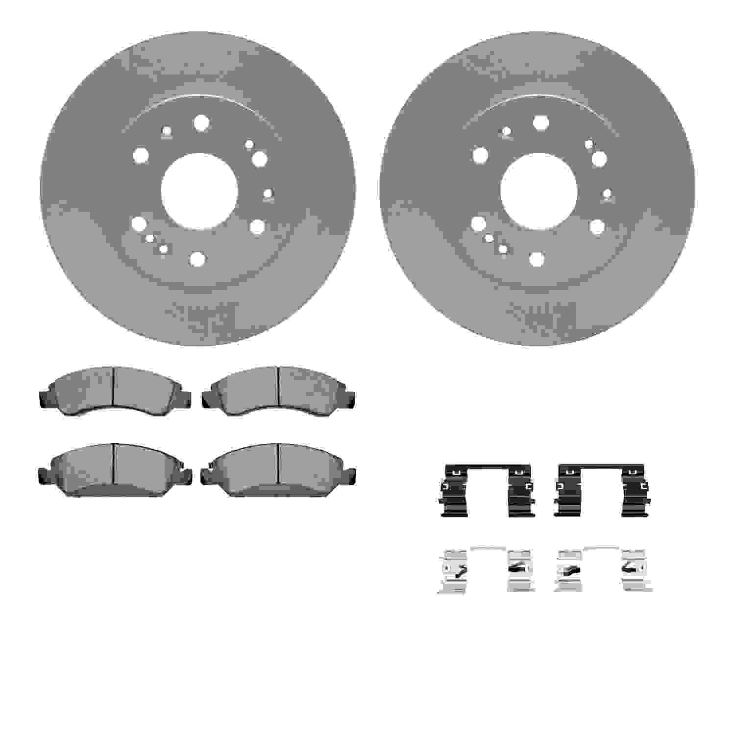 Dynamic Friction Company Disc Brake Kit 4512-48128