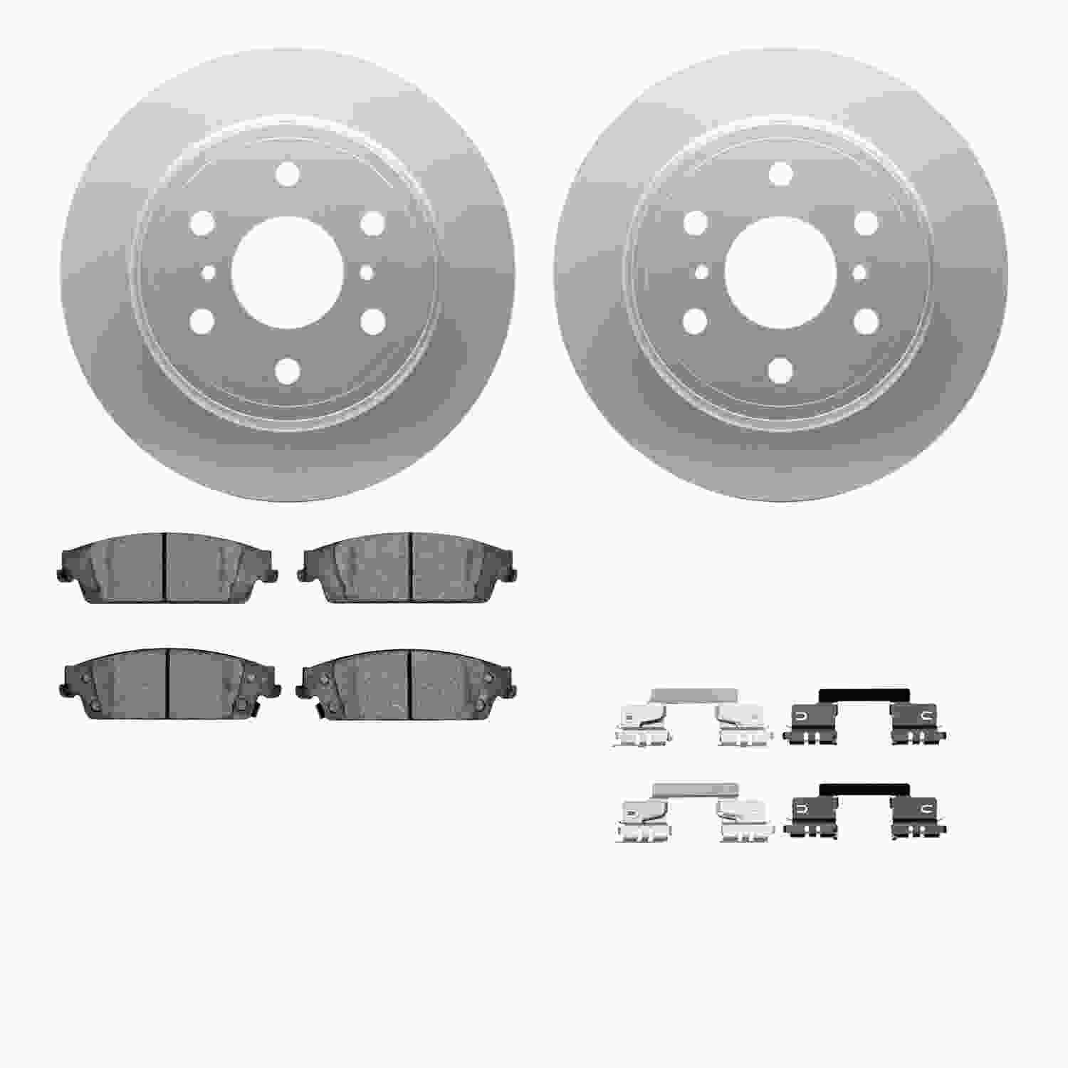 Dynamic Friction Company Disc Brake Kit 4512-48134