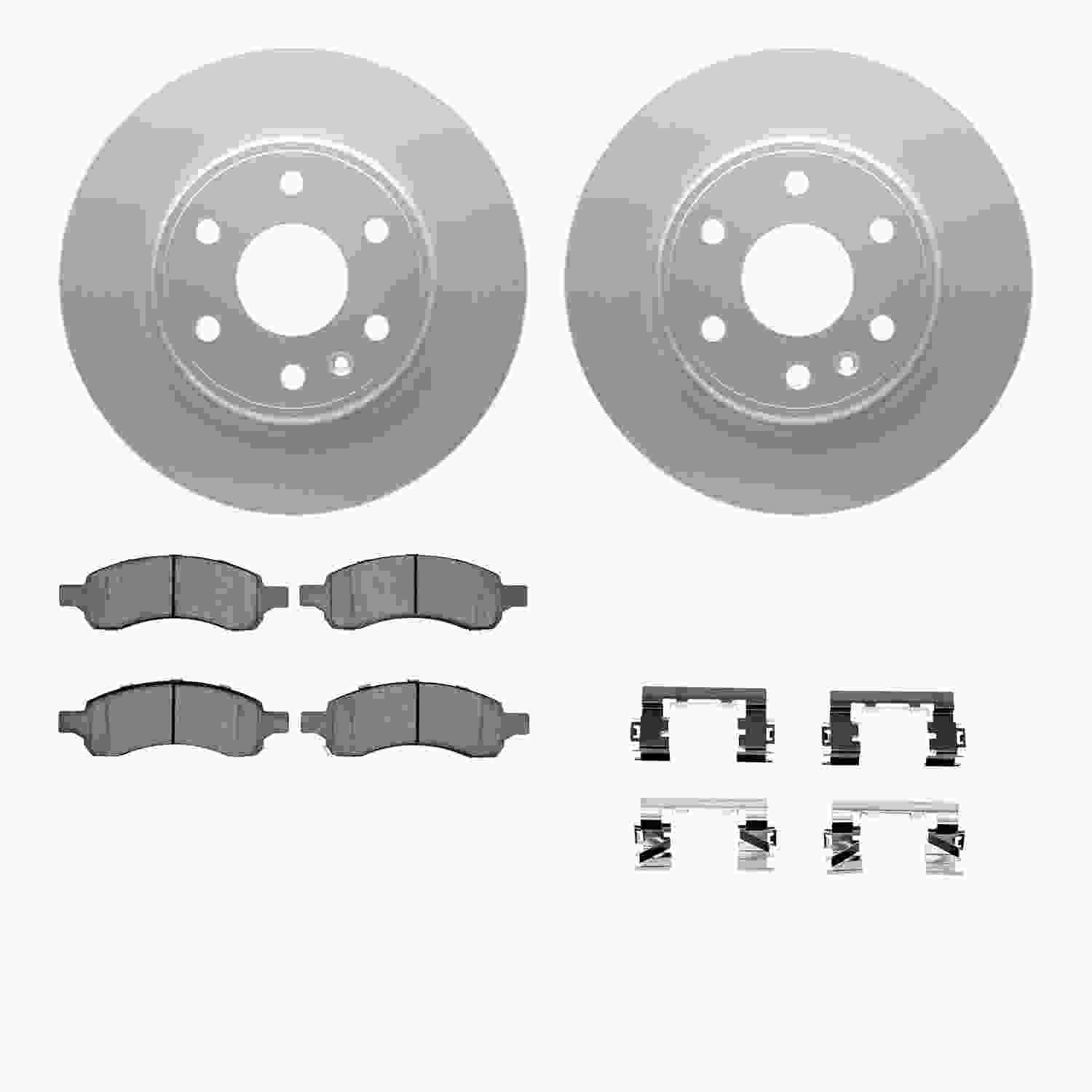 Dynamic Friction Company Disc Brake Kit 4512-48135