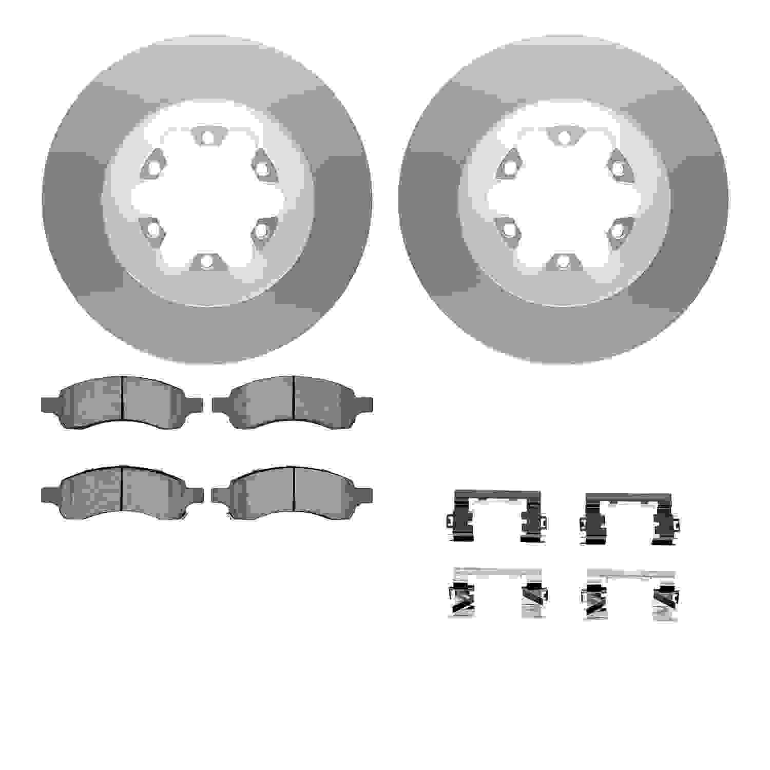 Dynamic Friction Company Disc Brake Kit 4512-48139