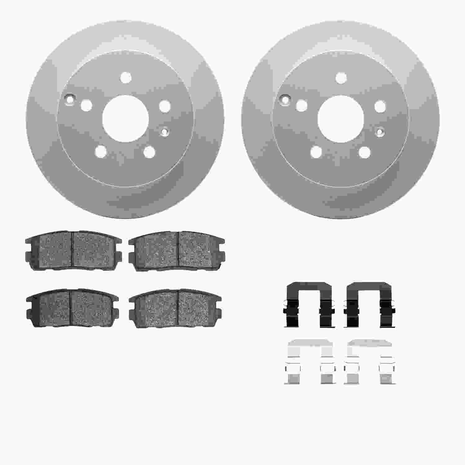 Dynamic Friction Company Disc Brake Kit 4512-48140