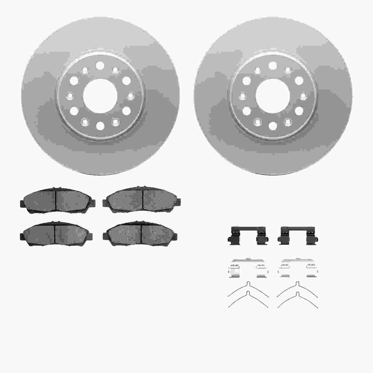 Dynamic Friction Company Disc Brake Kit 4512-48153