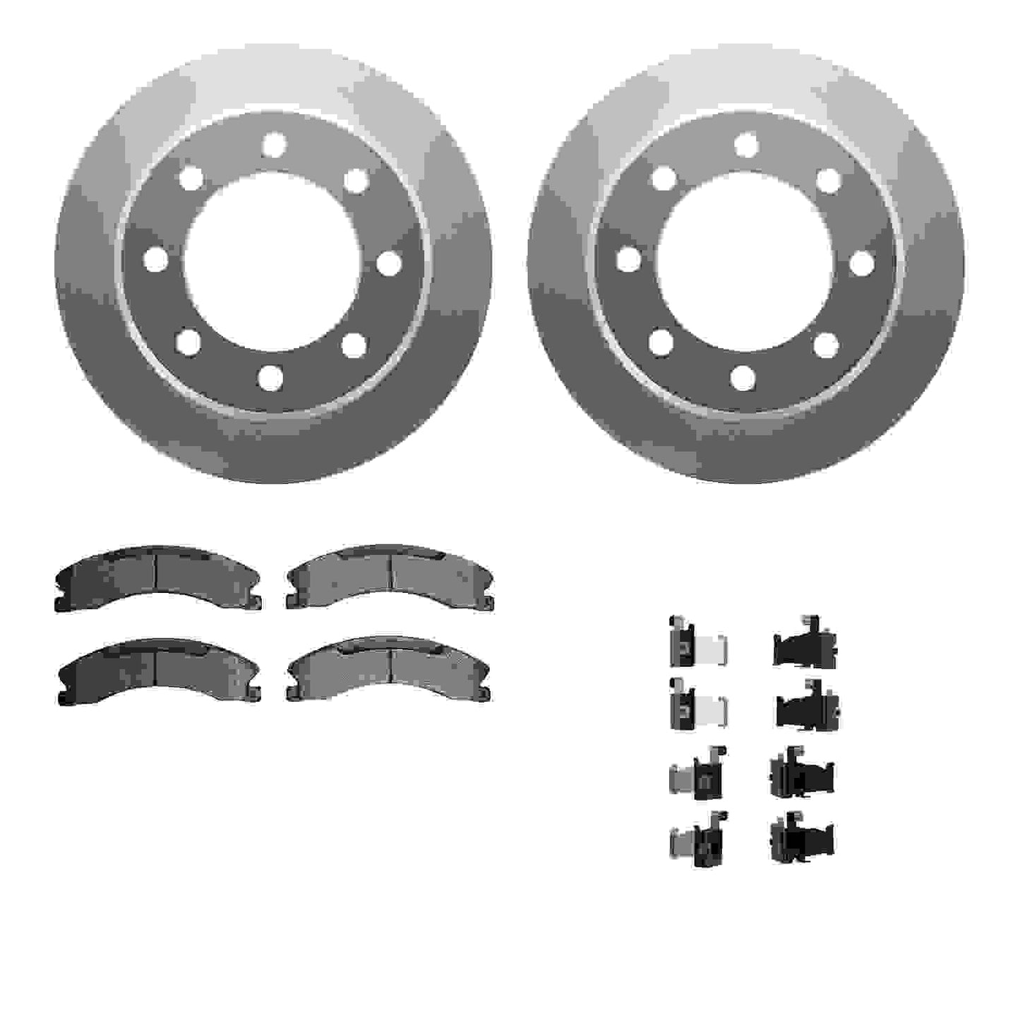 Dynamic Friction Company Disc Brake Kit 4512-48327