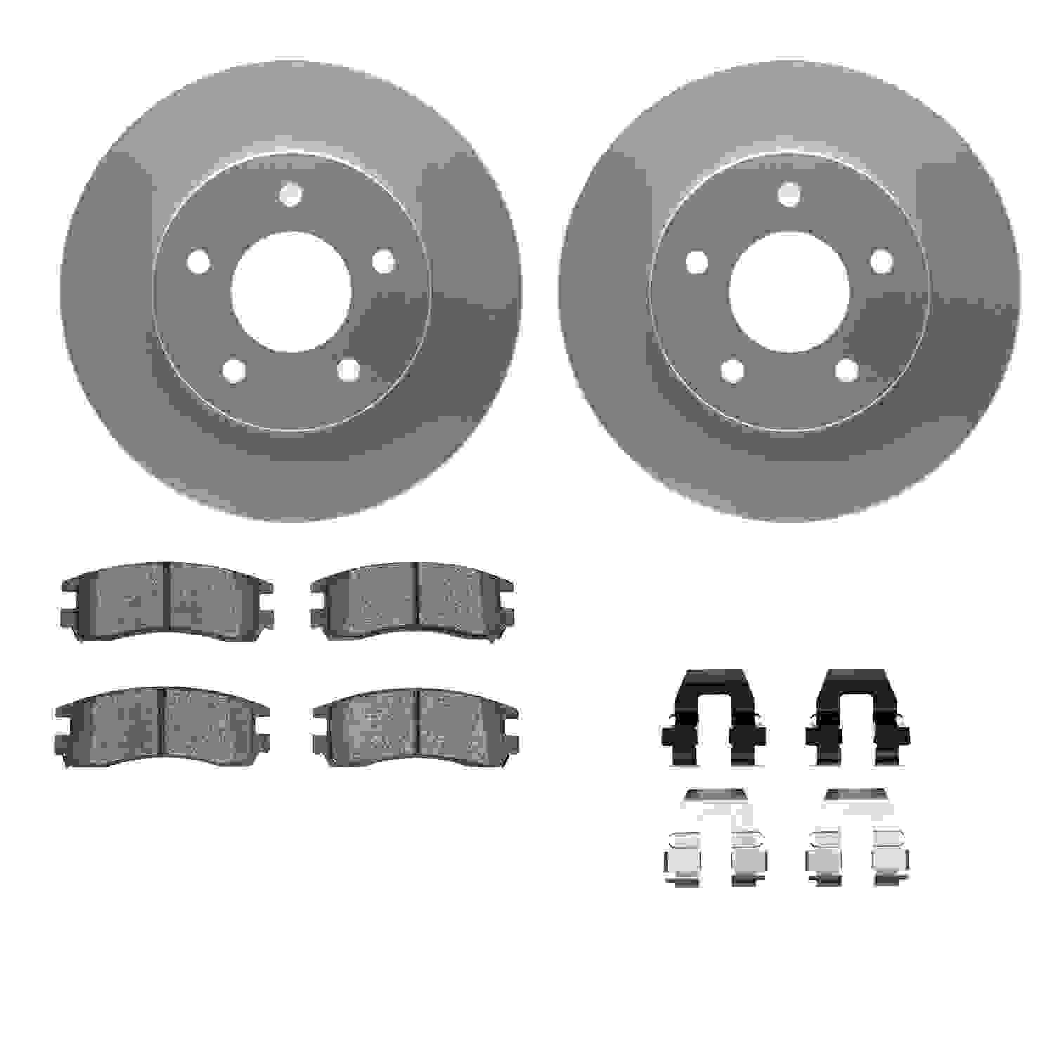 Dynamic Friction Company Disc Brake Kit 4512-52022